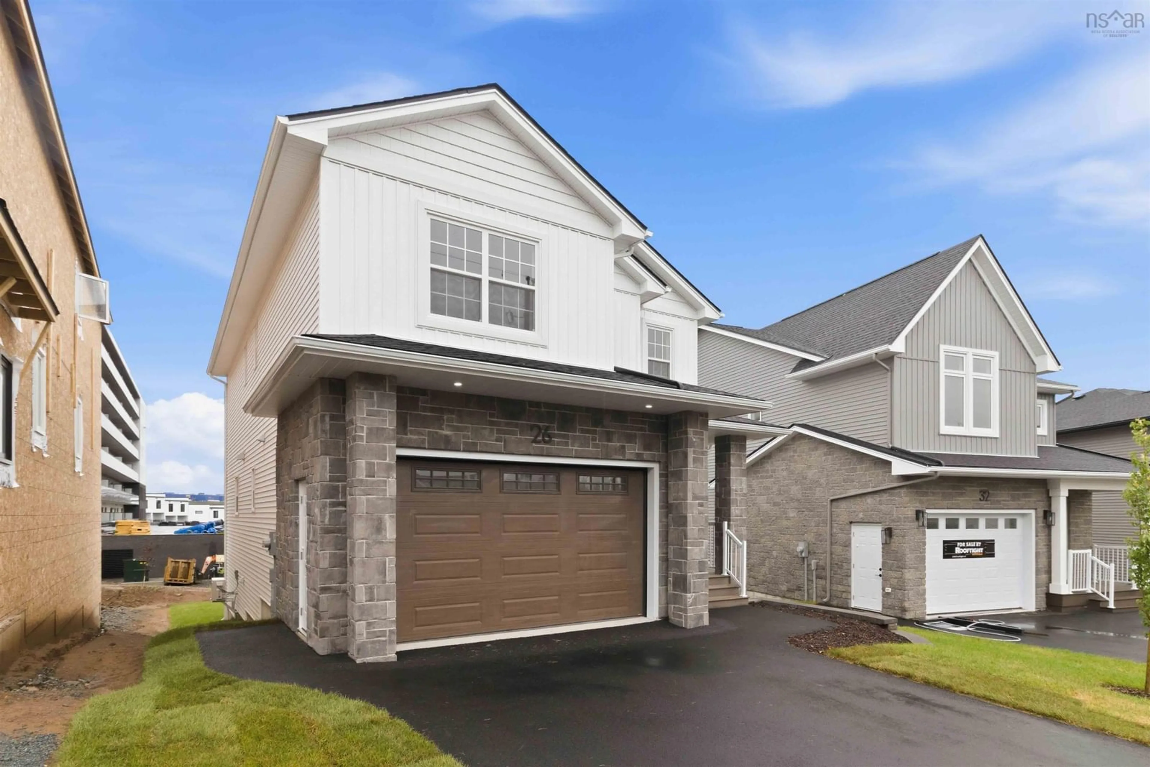 Home with vinyl exterior material, street for 26 Gardenia Way #GW-4, Dartmouth Nova Scotia B2X 0C8