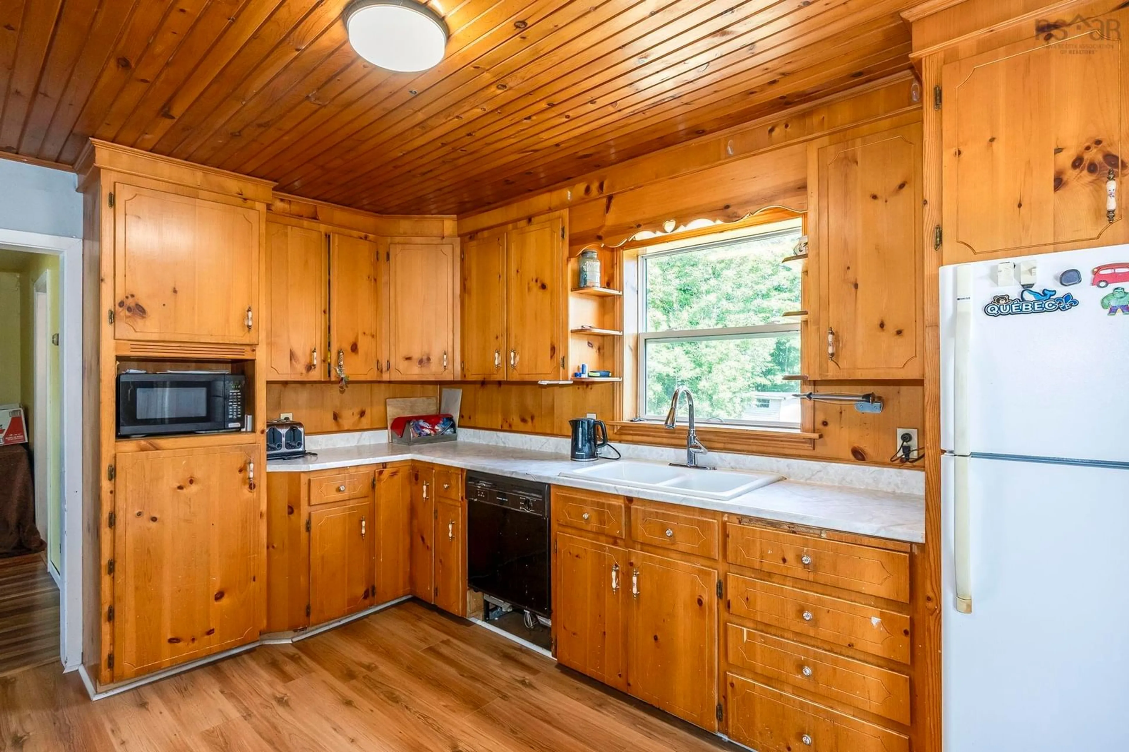 Standard kitchen, wood/laminate floor for 1103 Gospel Woods Rd, Glenmont Nova Scotia B0P 1H0