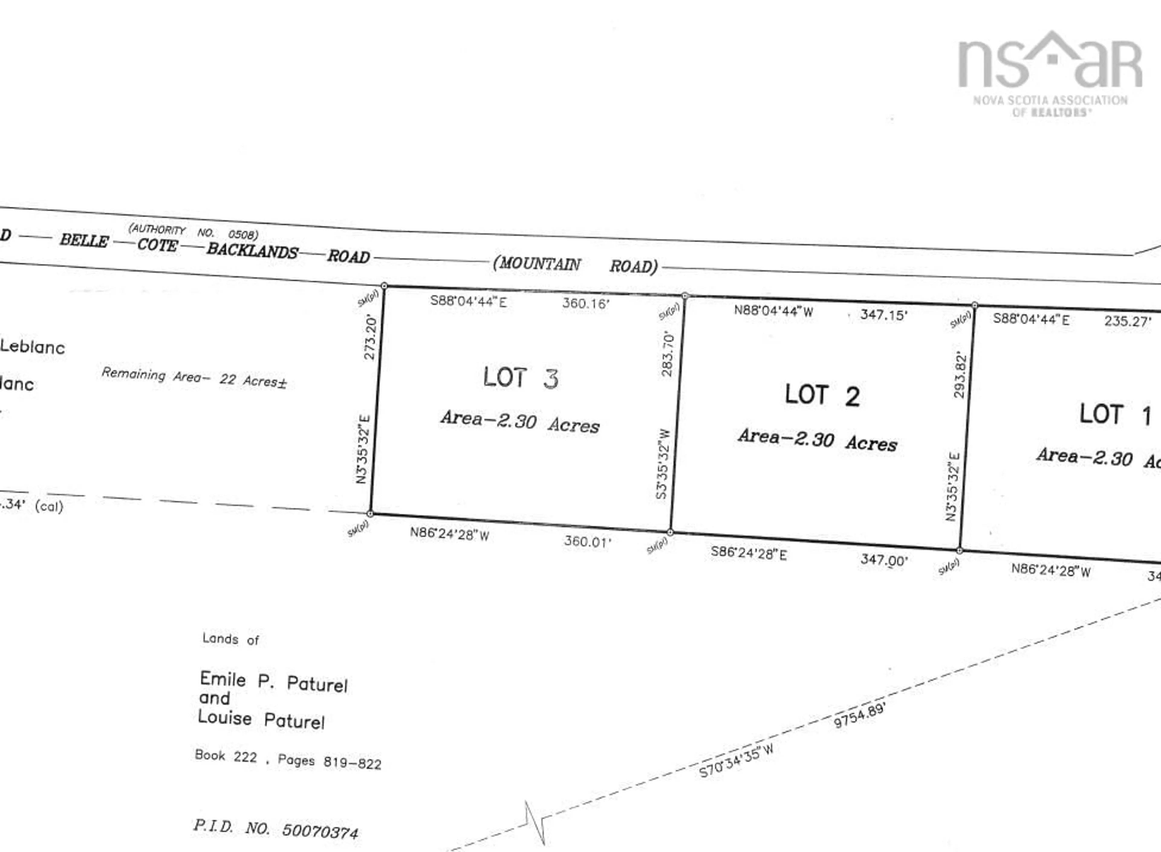 Floor plan for 248 Old Belle Cote Rd, Belle Côte Nova Scotia B0E 1C0