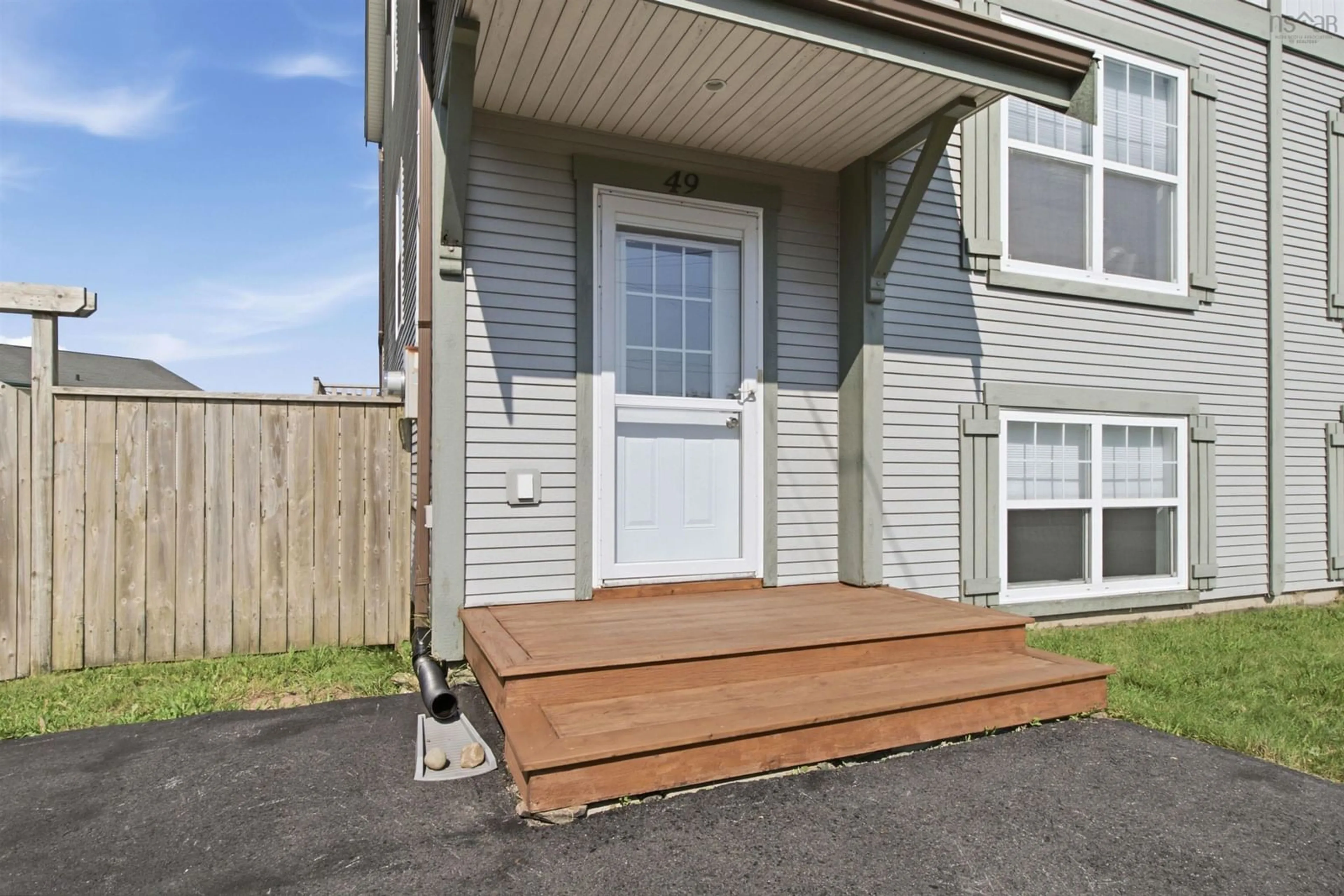 Home with vinyl exterior material, street for 49 Delcraft Crt, Eastern Passage Nova Scotia B3G 0B2