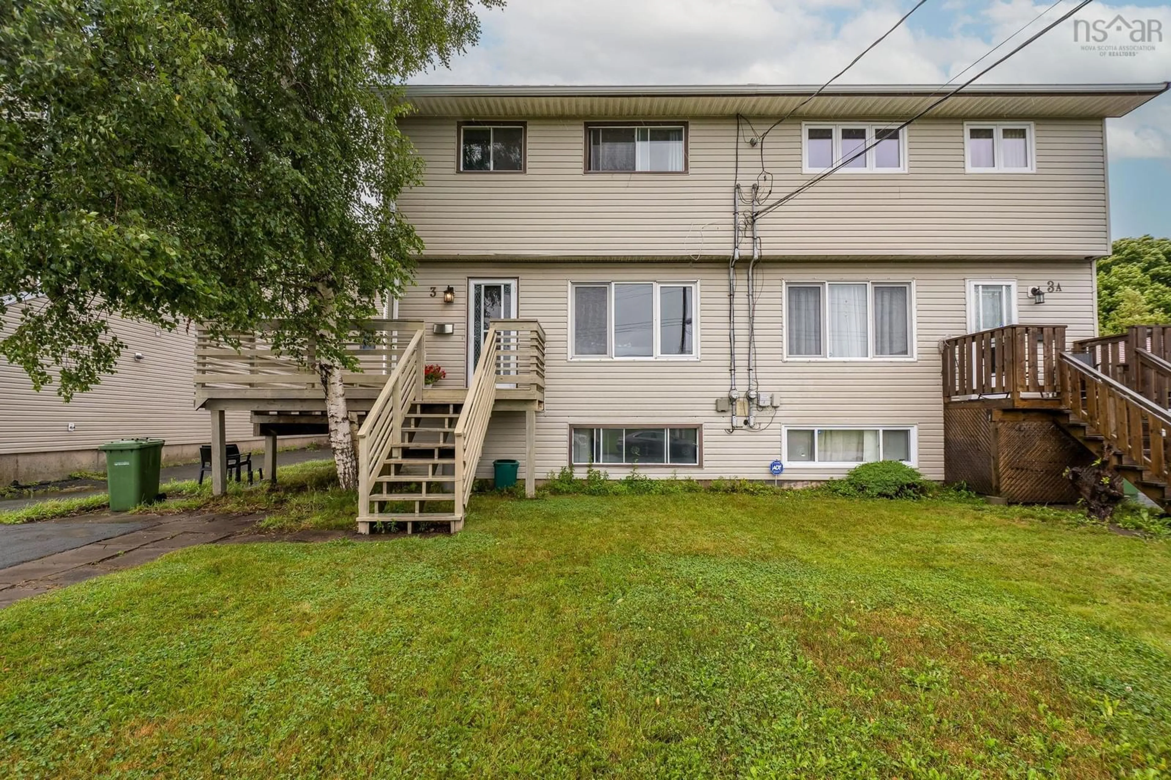 Patio, street for 3 Osborne Ave, Dartmouth Nova Scotia B2W 1H7