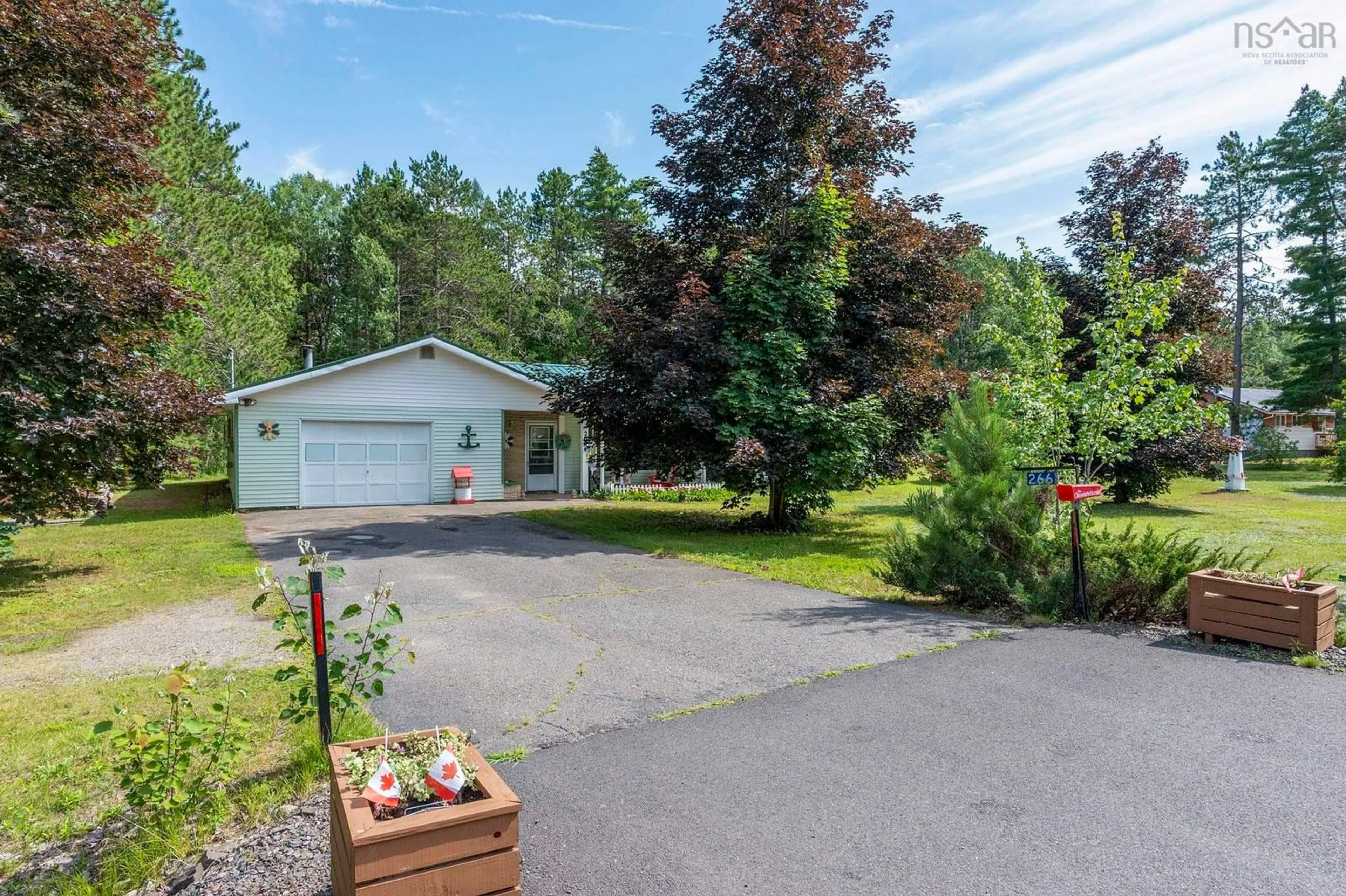 A pic from outside/outdoor area/front of a property/back of a property/a pic from drone, unknown for 266 Hall Rd, South Greenwood Nova Scotia B0P 1R0
