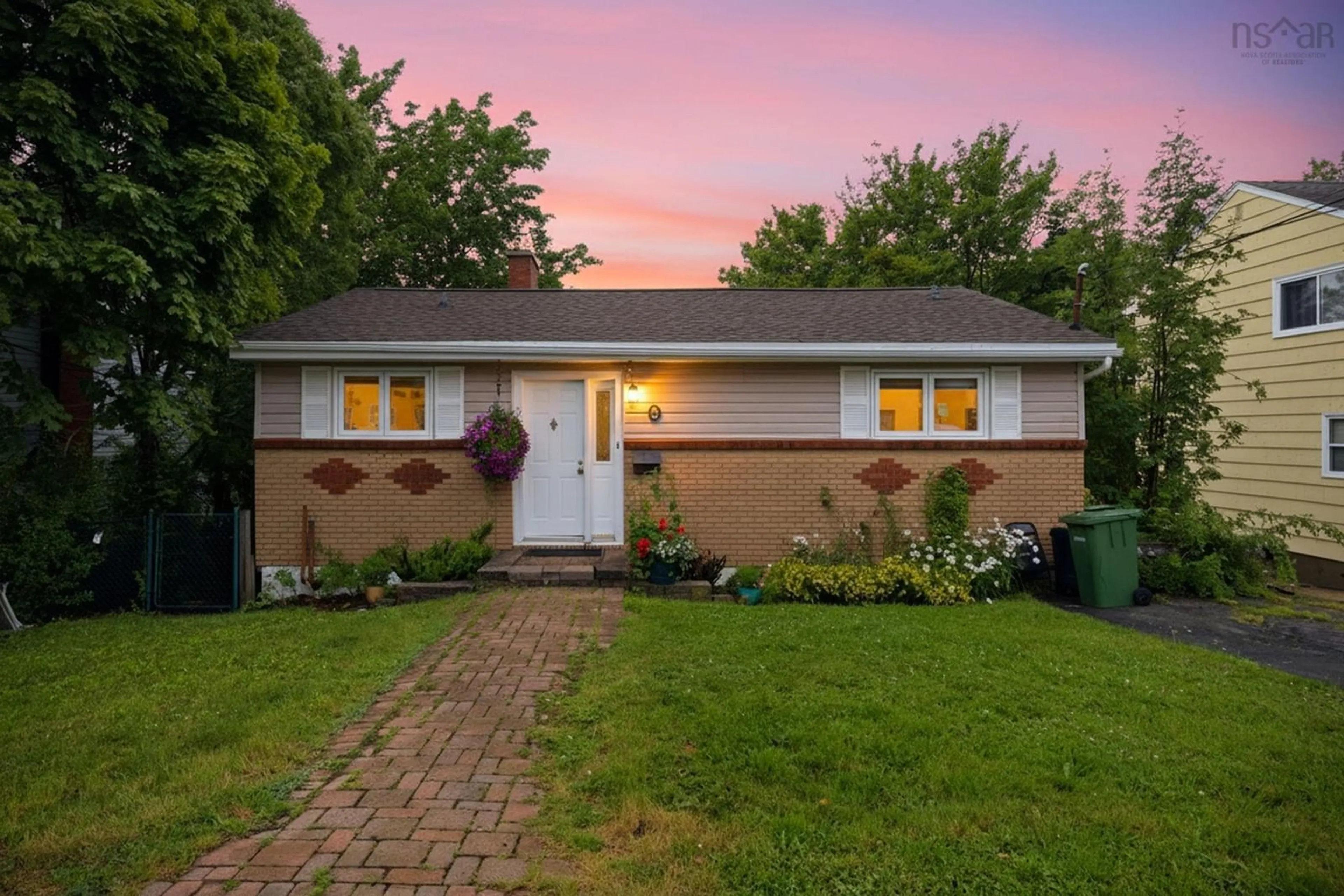 Home with brick exterior material, street for 104 Joffre St, Dartmouth Nova Scotia B2Y 3C9