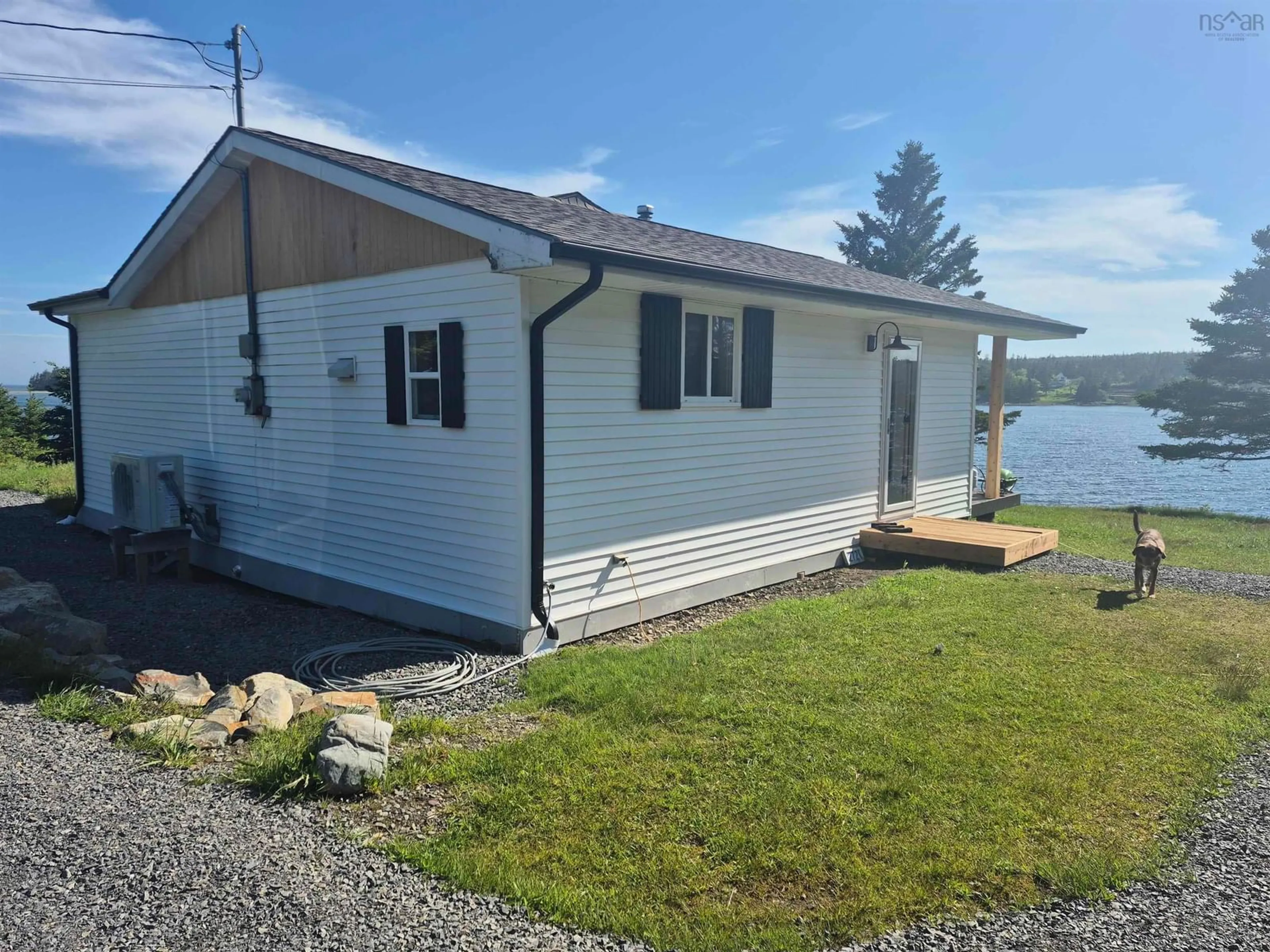 Home with vinyl exterior material, water/lake/river/ocean view for 12721 Highway 316, Goldboro Nova Scotia B0H 1L0