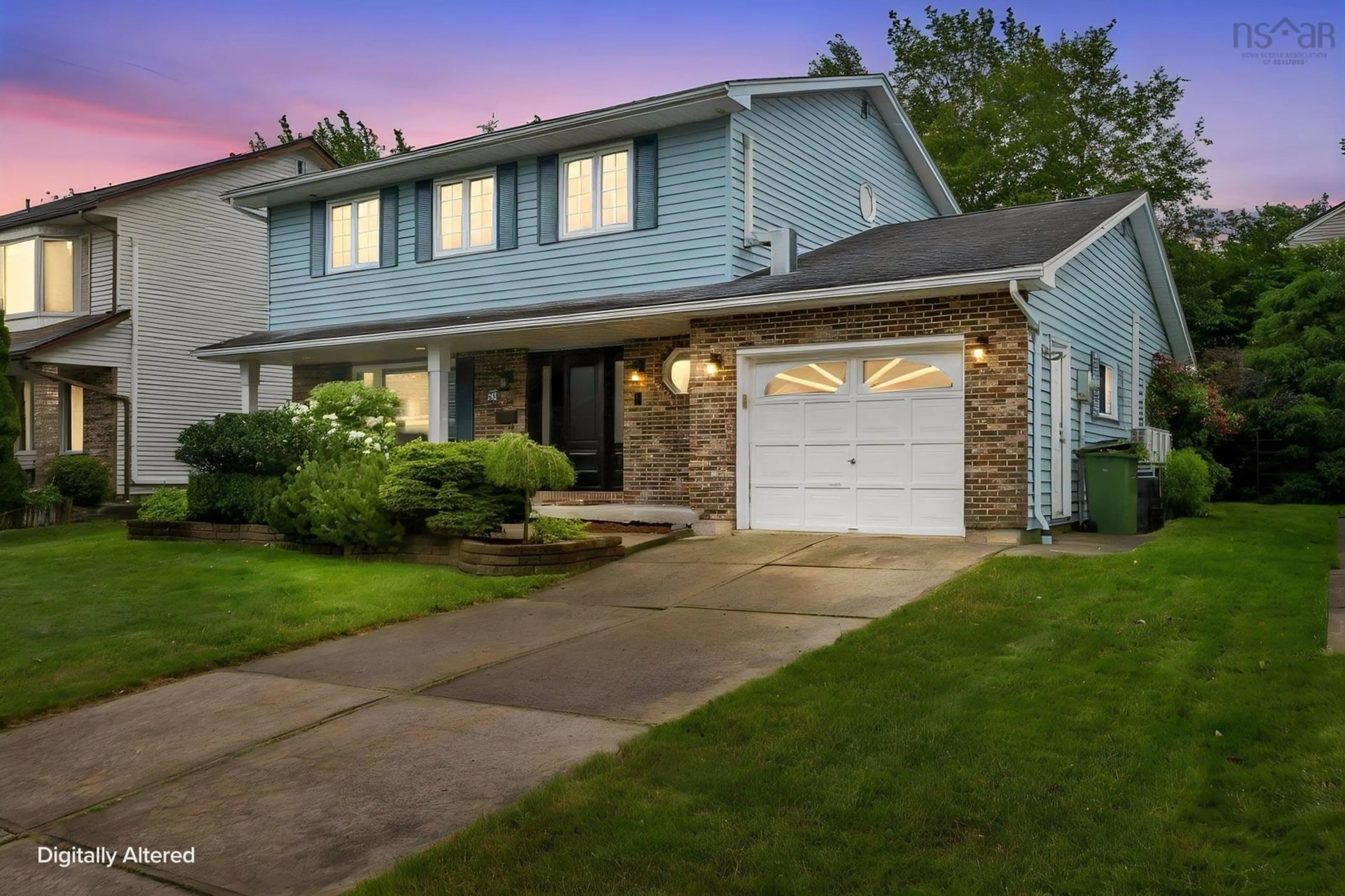 Home with vinyl exterior material, street for Dillon Cres #94, Halifax Nova Scotia B3M 4A8