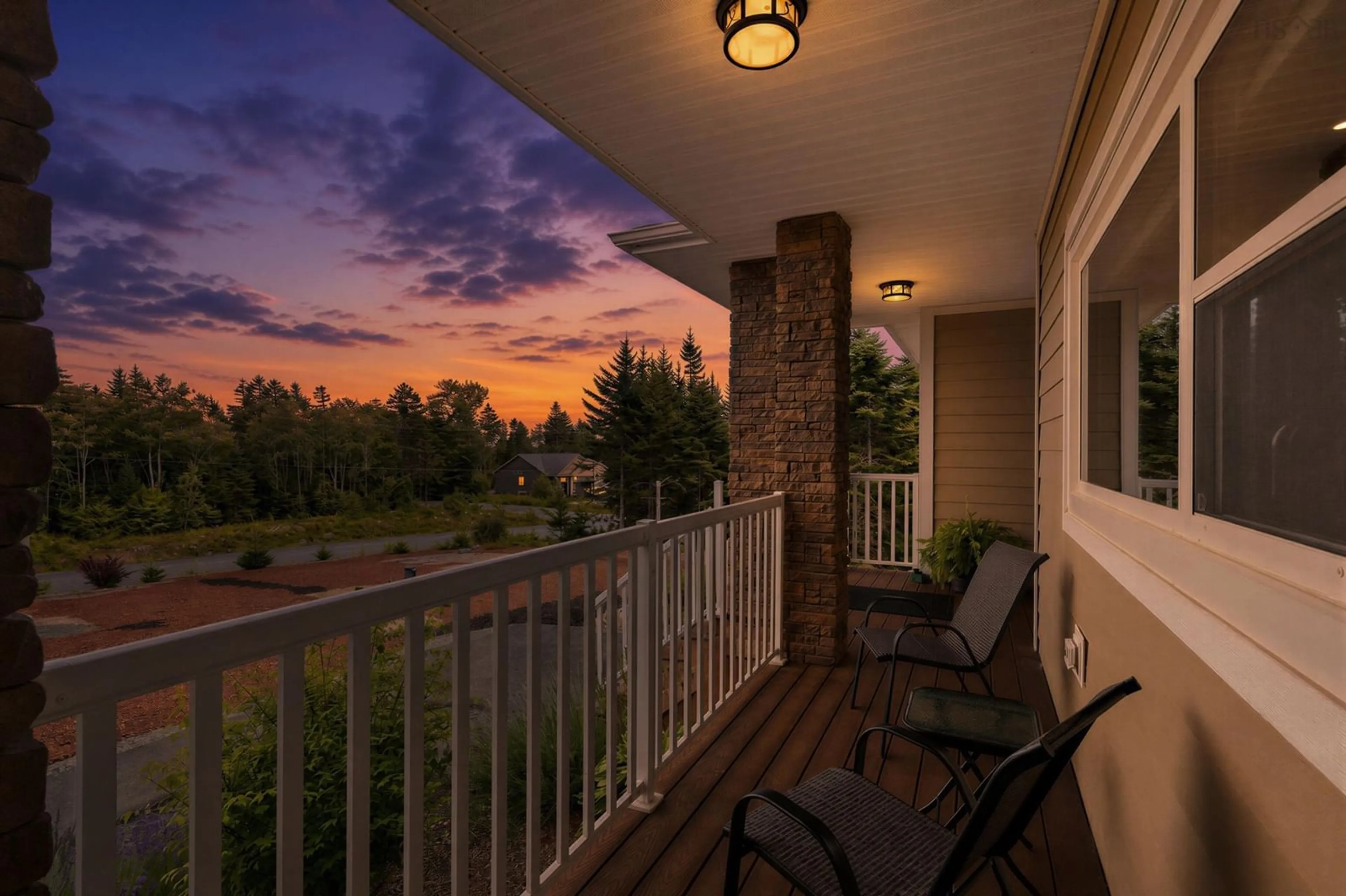 Patio, water/lake/river/ocean view for 156 Magenta Dr, Middle Sackville Nova Scotia B4E 0M7