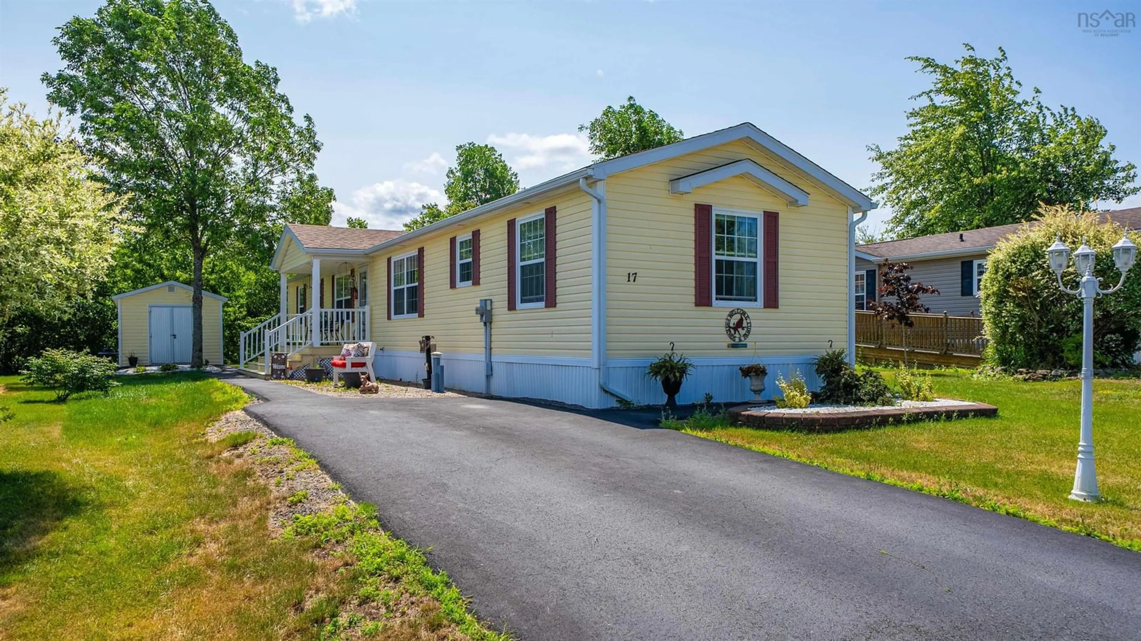 Home with vinyl exterior material, street for 17 Merriweather Cres, Garlands Crossing Nova Scotia B0N 2T0