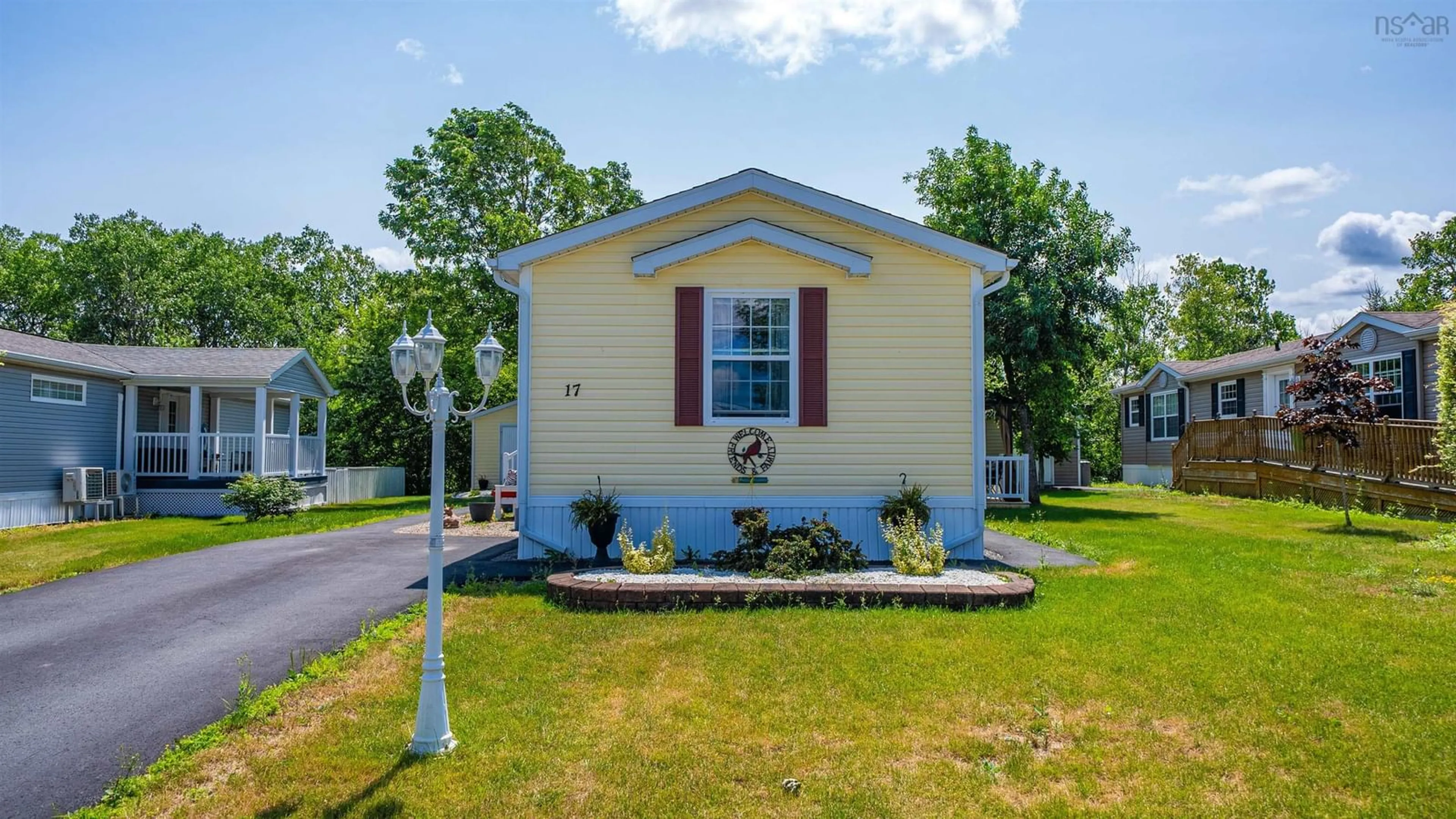 Home with vinyl exterior material, street for 17 Merriweather Cres, Garlands Crossing Nova Scotia B0N 2T0