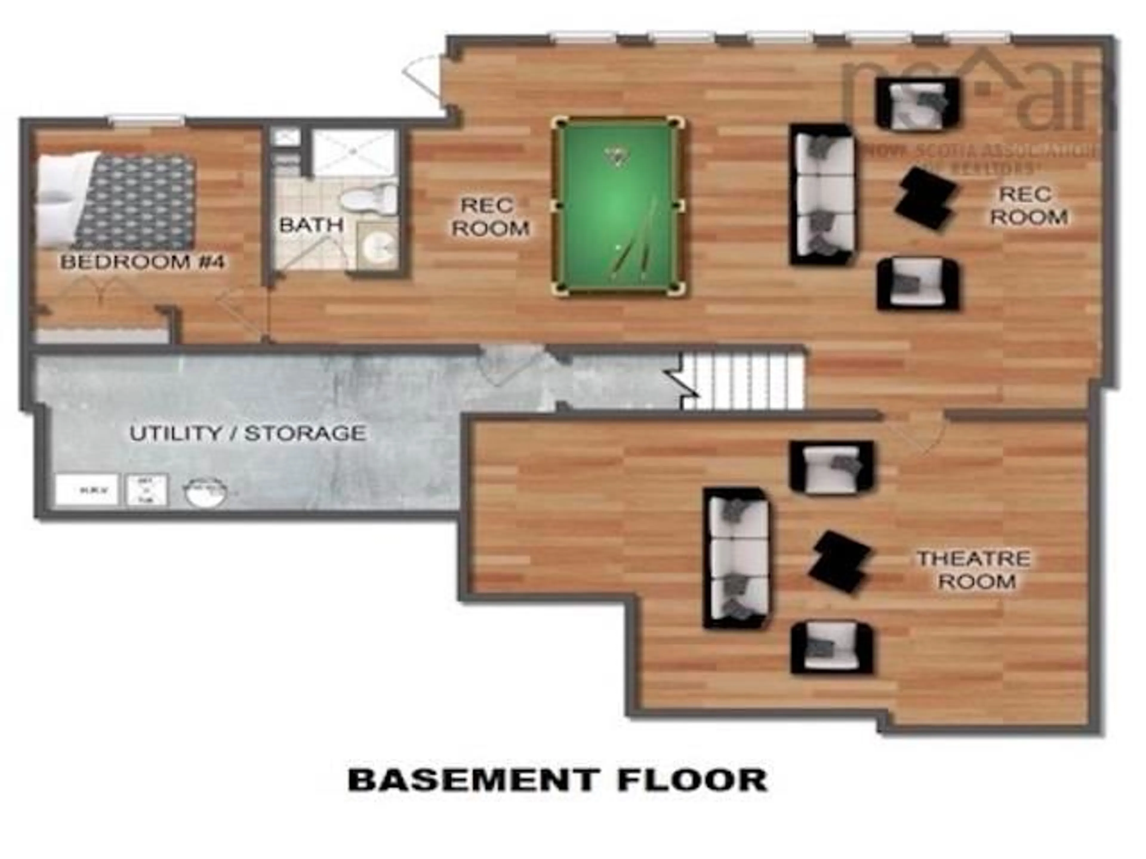 Floor plan for 444 Everwood Ave #Lot, Hammonds Plains Nova Scotia B3Z 0J6