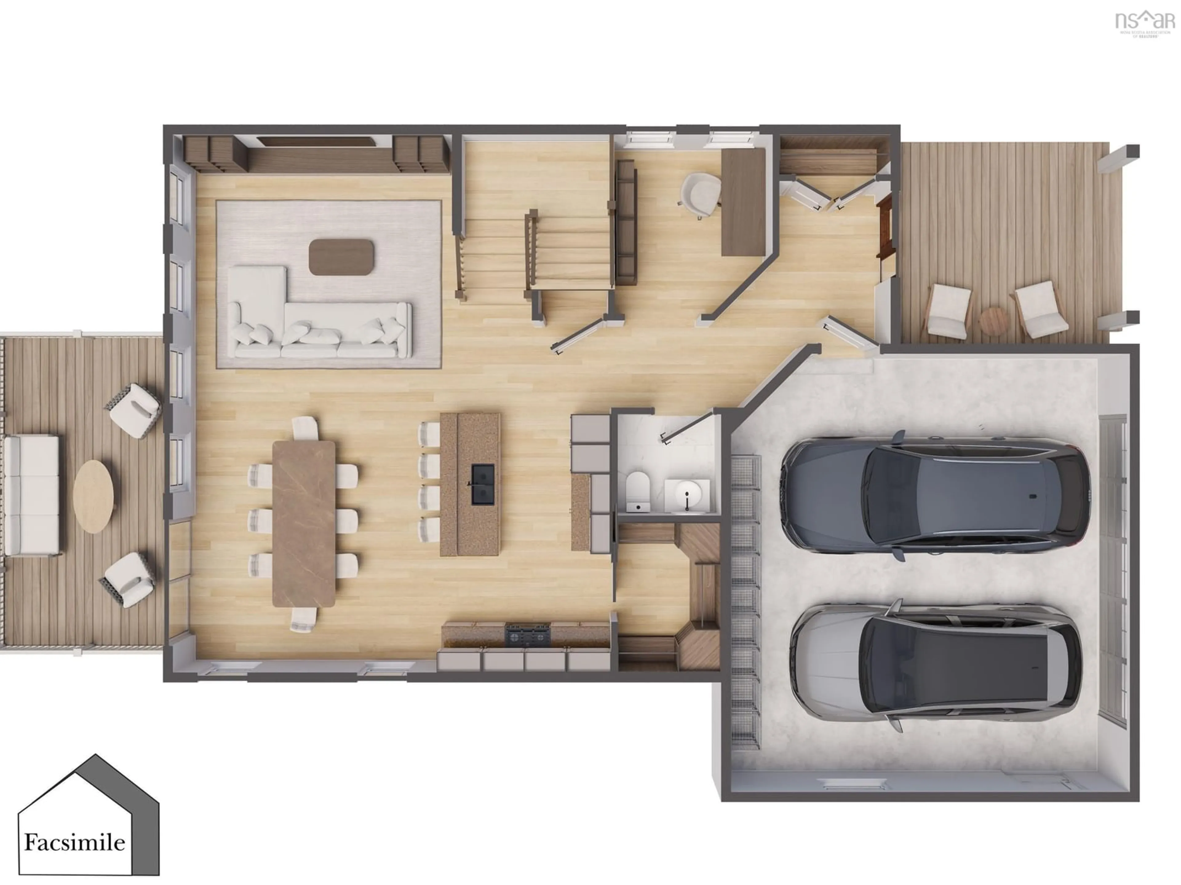 Floor plan for Unit 2 Axehill Crt, Upper Tantallon Nova Scotia B3Z 1M5