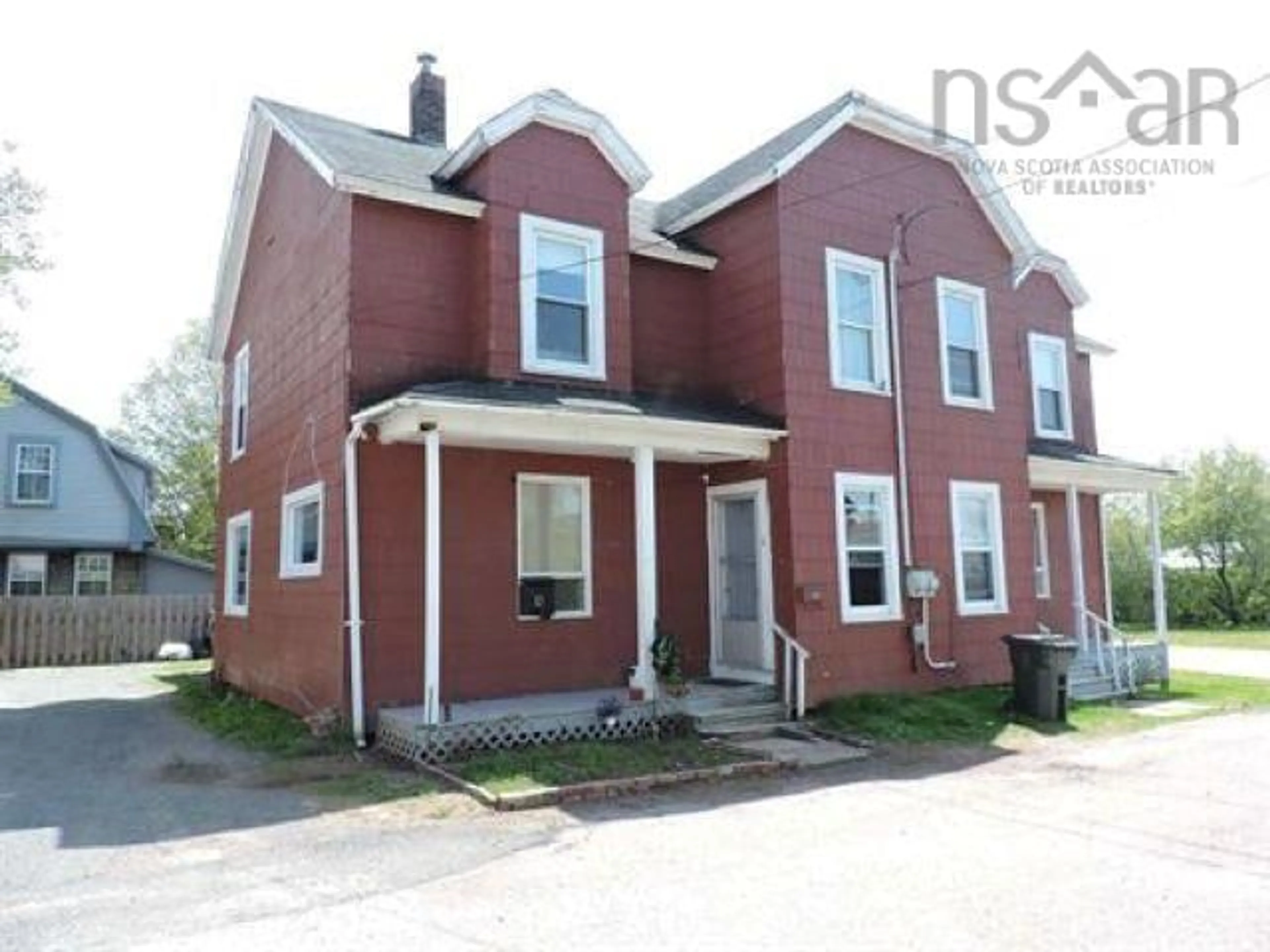 Home with brick exterior material, street for 2-4 Queen Street Exten, Amherst Nova Scotia B4H 1P8