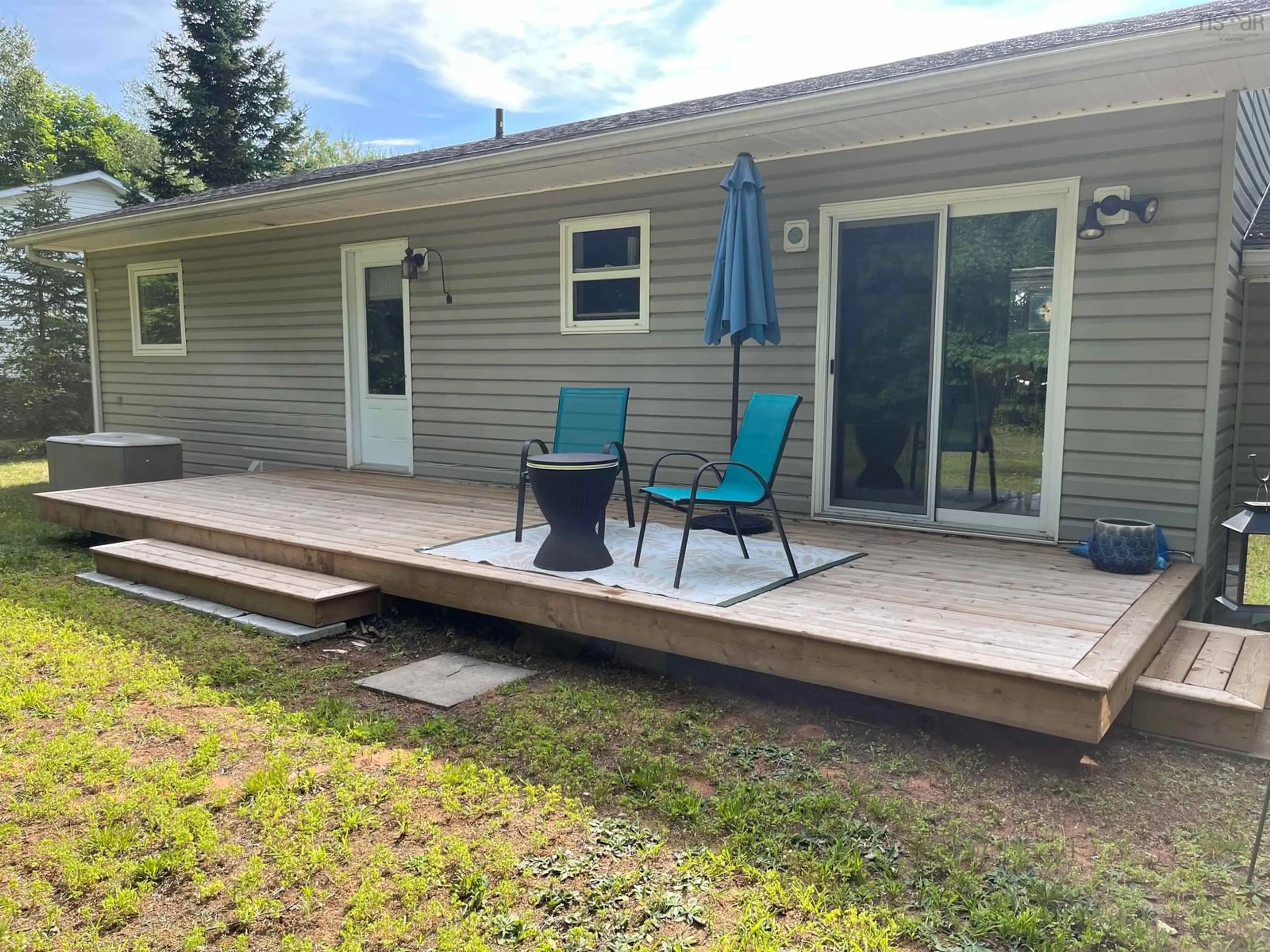 Patio, water/lake/river/ocean view for 1126 Kaizer Dr, Centreville Nova Scotia B0P 1J0