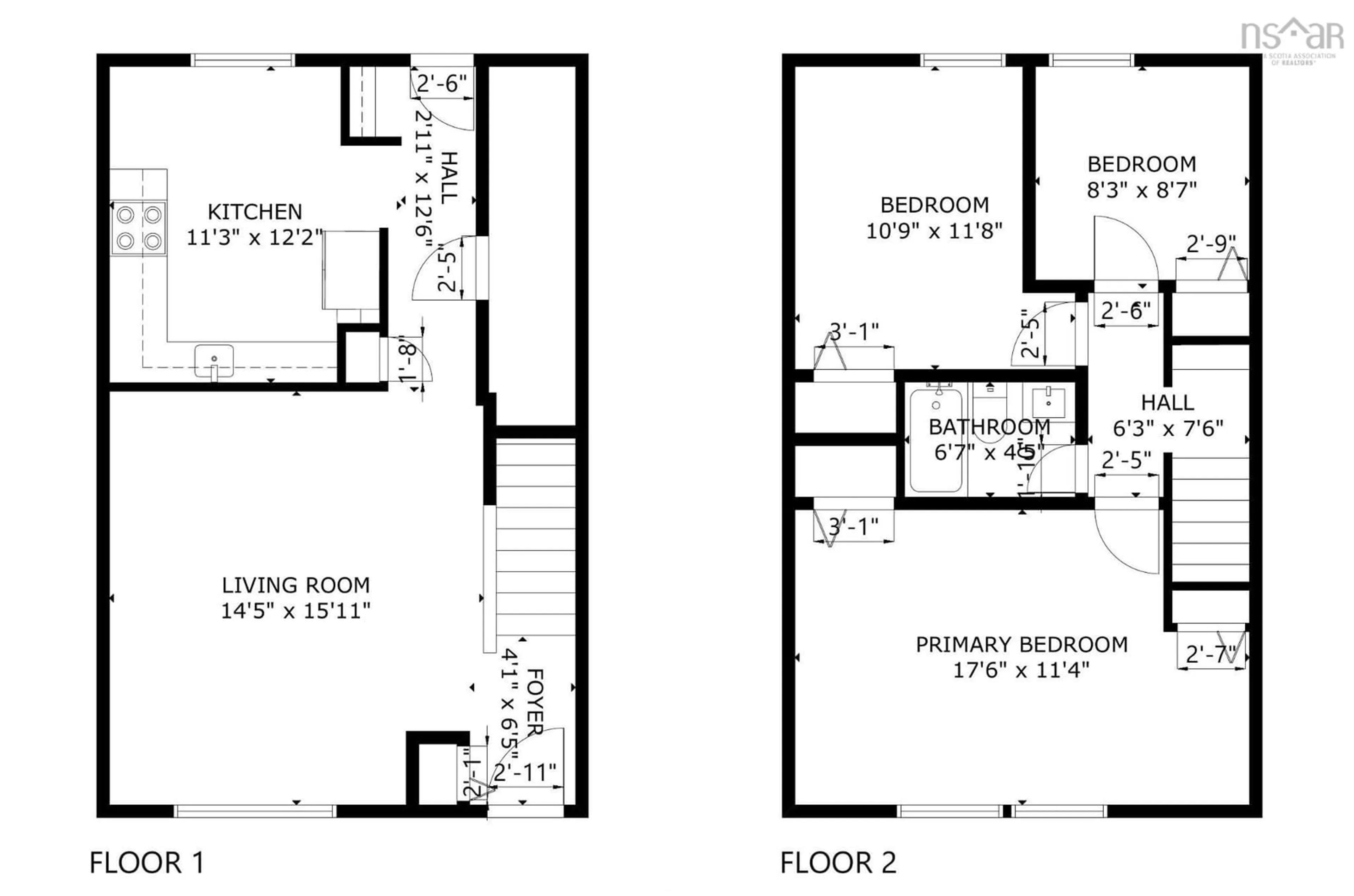 Floor plan for 48 Drumdonald Rd, Cowie Hill Nova Scotia B3P 2K9
