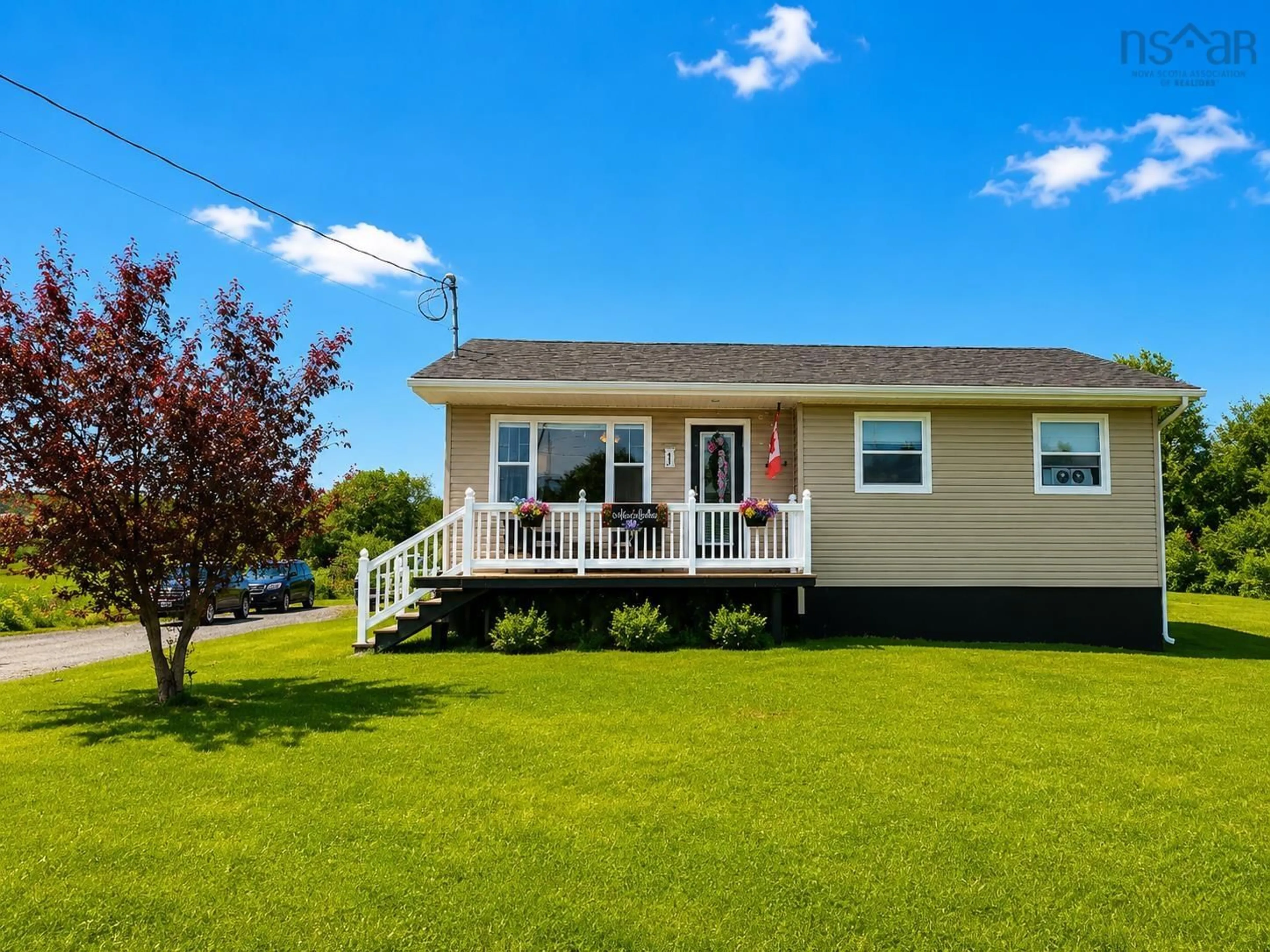 Home with vinyl exterior material, unknown for 1 Cole Ave, Glace Bay Nova Scotia B1A 6L9