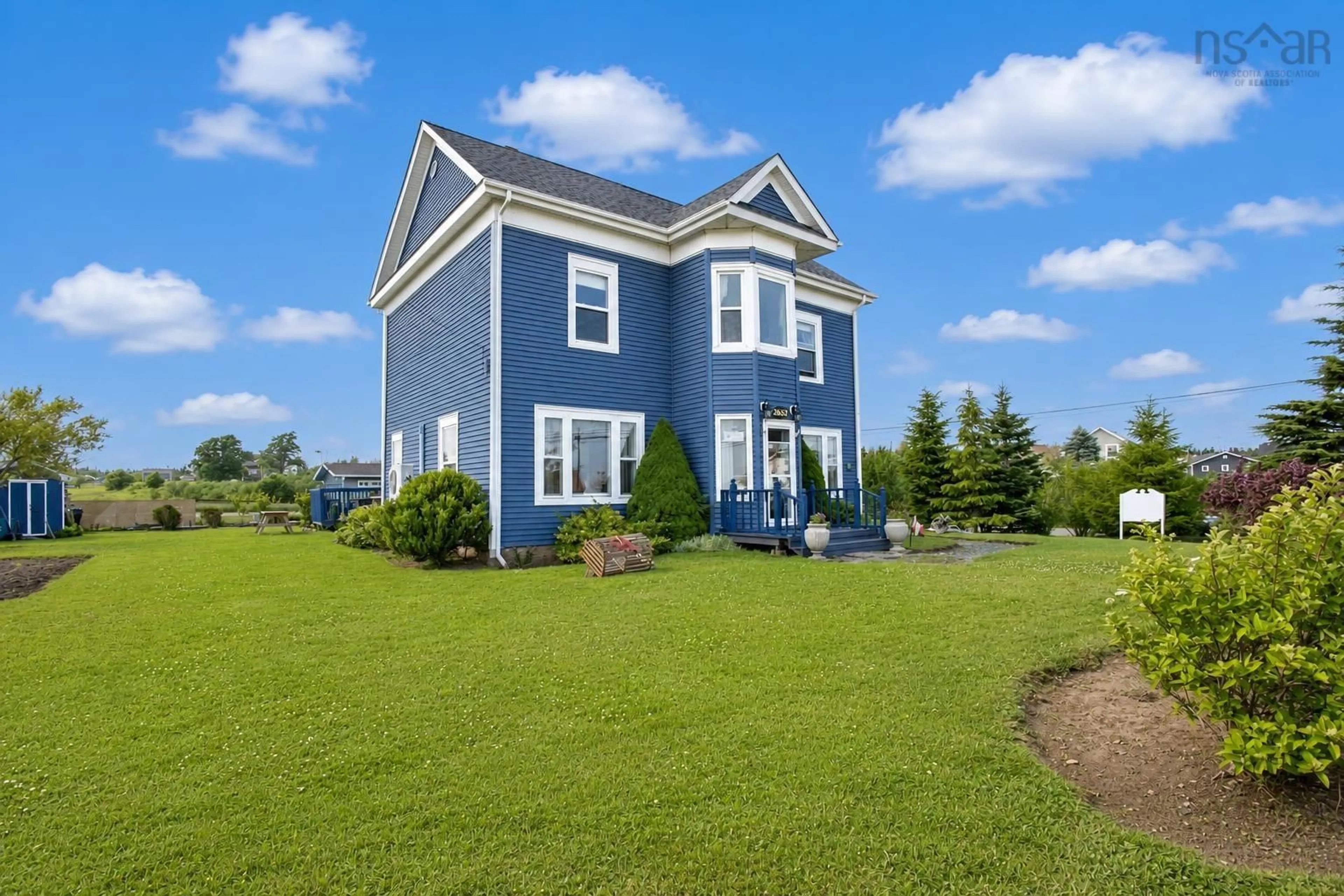 Home with vinyl exterior material, water/lake/river/ocean view for 2652 Morien Hwy, Port Morien Nova Scotia B1B 1C6