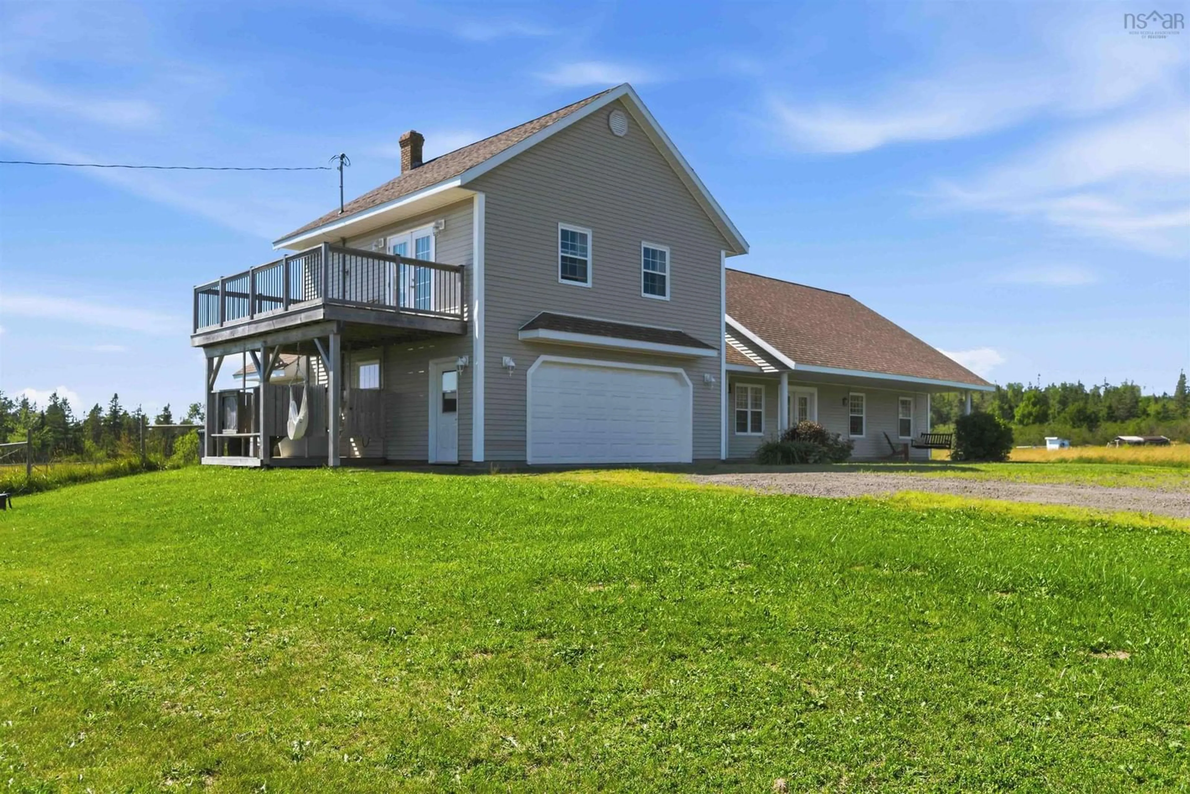 A pic from outside/outdoor area/front of a property/back of a property/a pic from drone, water/lake/river/ocean view for 909 Stronach Mountain Rd, Melvern Square Nova Scotia B0P 1R0