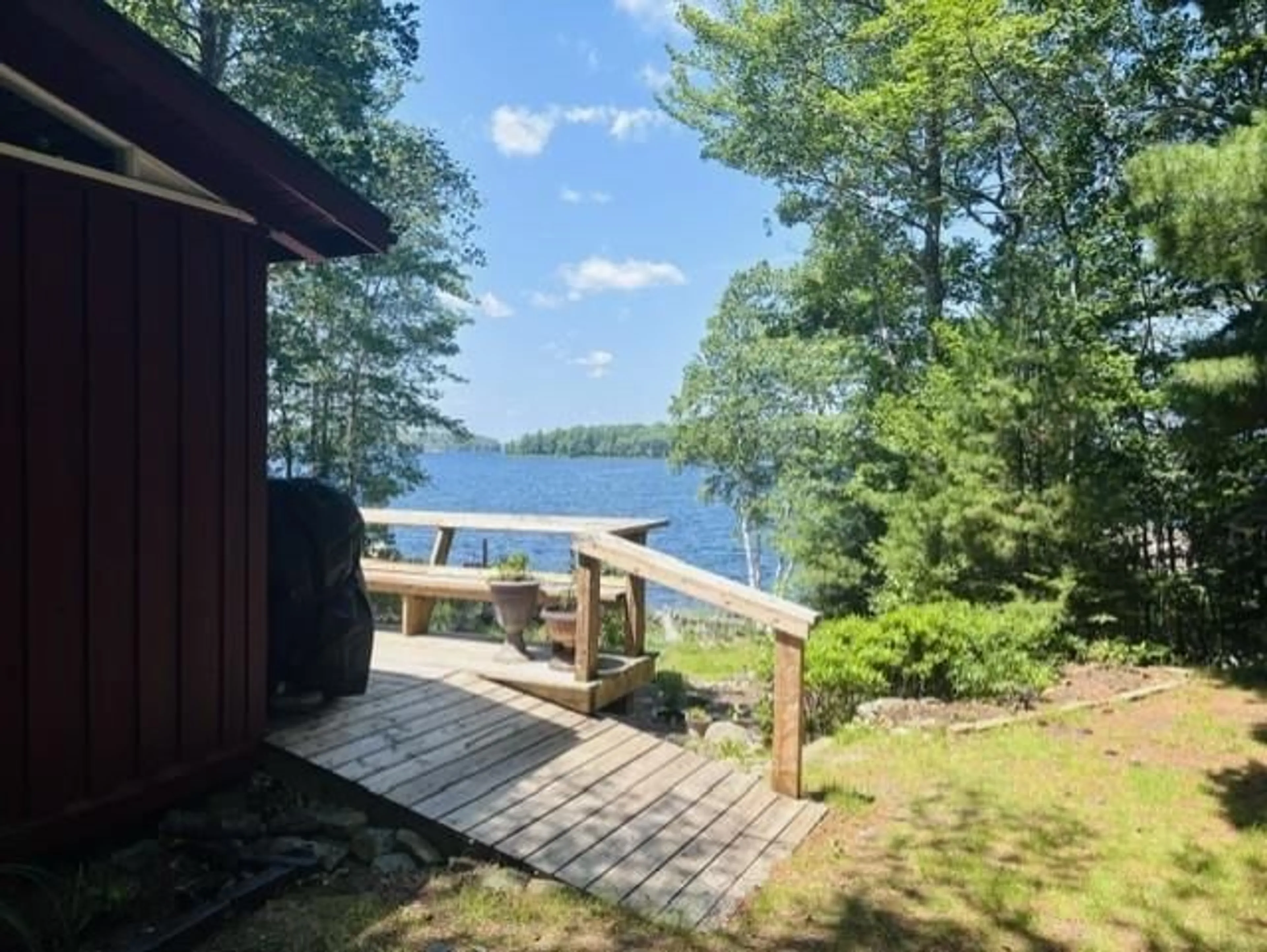 Patio, water/lake/river/ocean view for 109 Henley Rd, Labelle Nova Scotia B4V 8T8