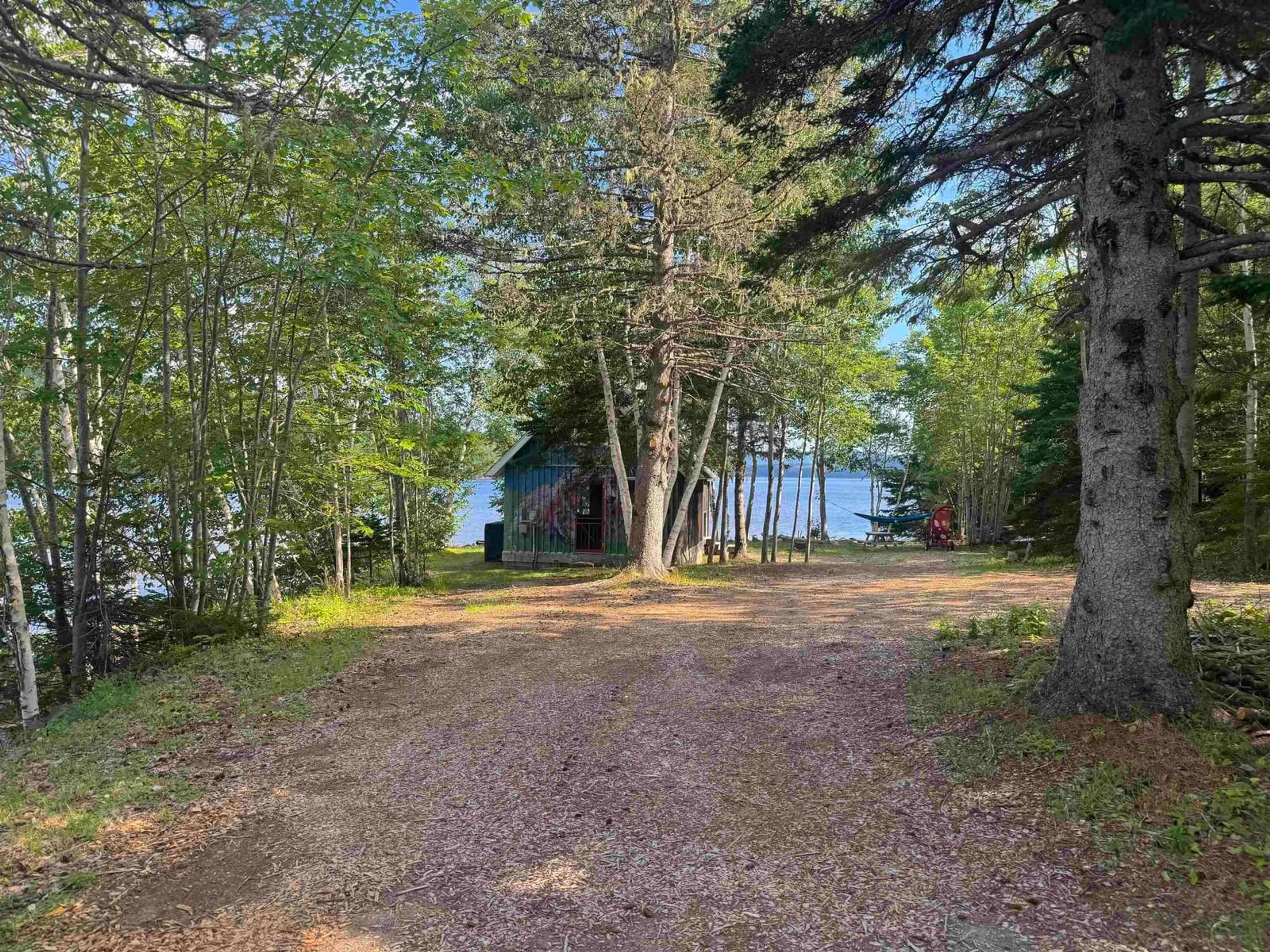 A pic from outside/outdoor area/front of a property/back of a property/a pic from drone, water/lake/river/ocean view for 49069 Cabot Trail, North River Nova Scotia B0E 1B0