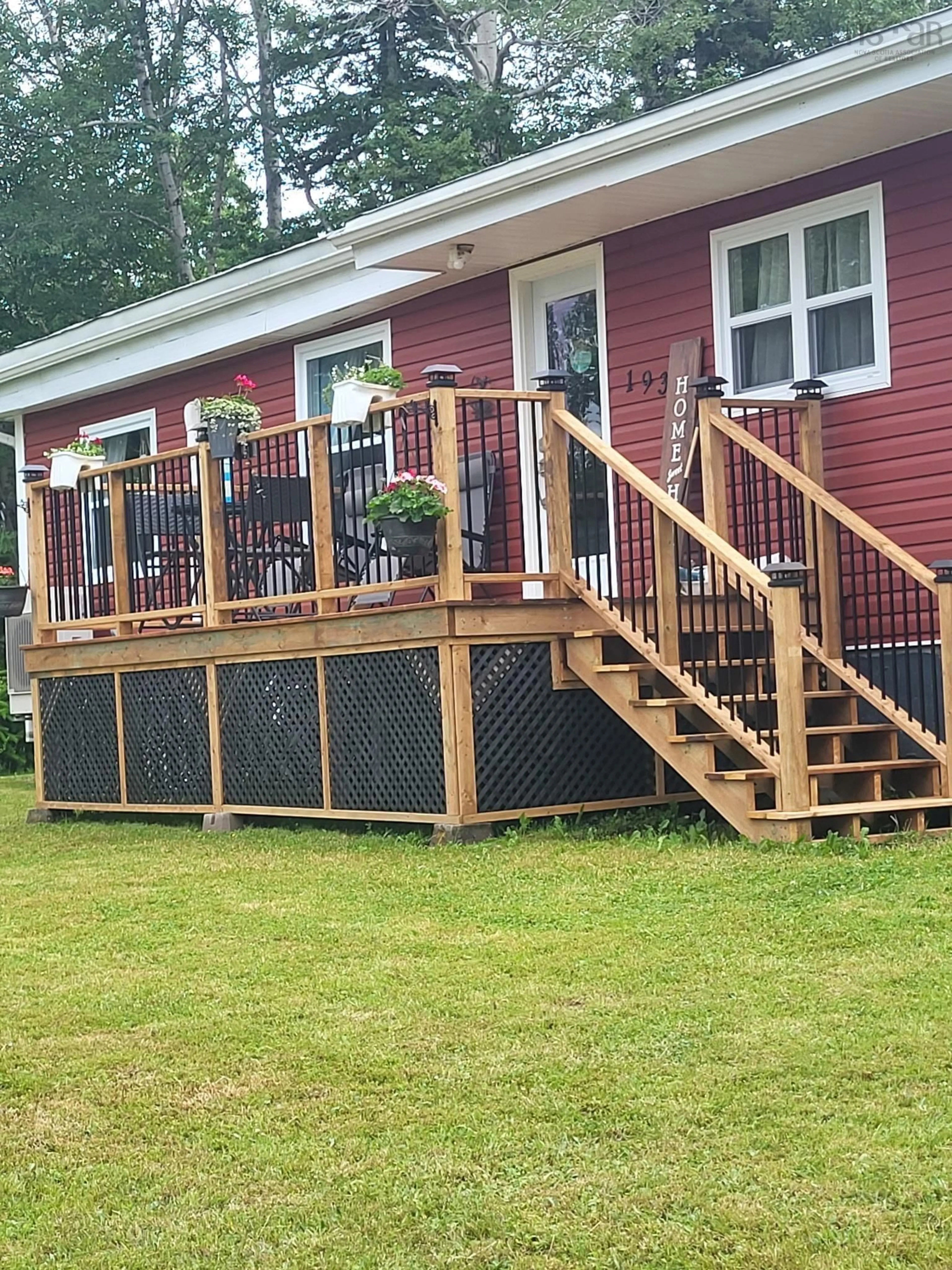 Patio, street for 193 Babcock Dr, Westmount Nova Scotia B1R 1N2