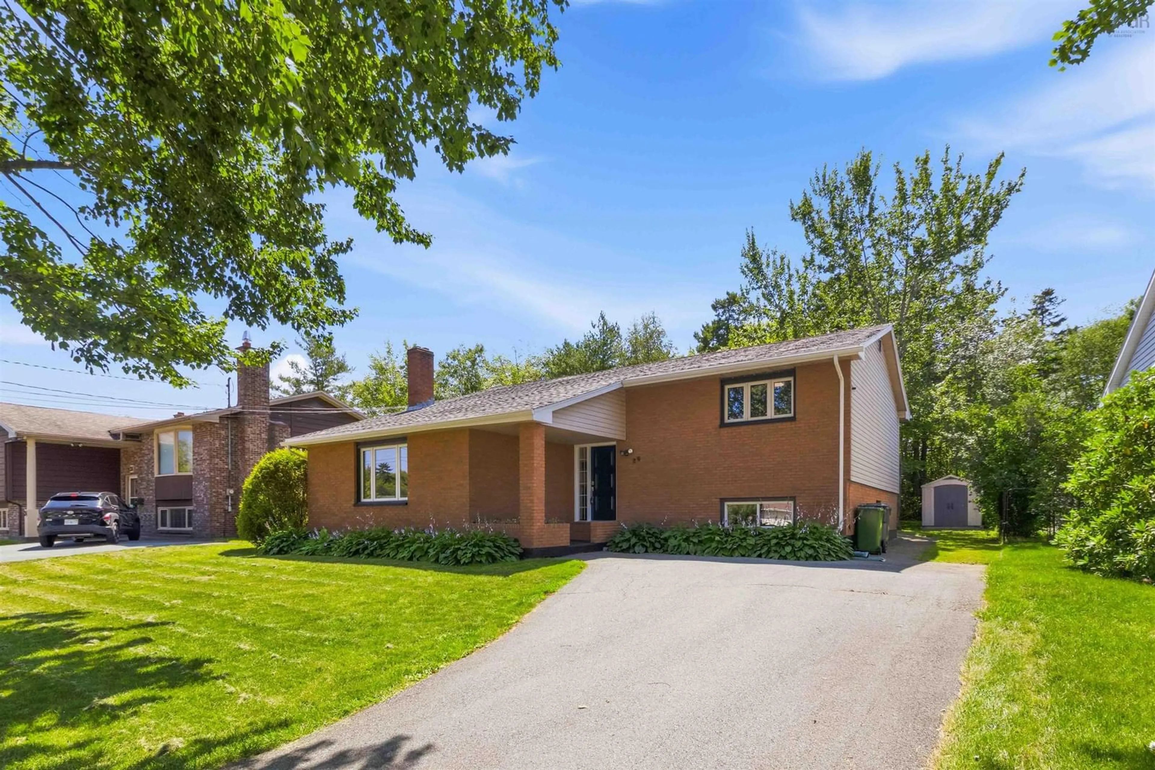 Home with brick exterior material, street for 28 Hallmark Cres, Cole Harbour Nova Scotia B2V 1Z9
