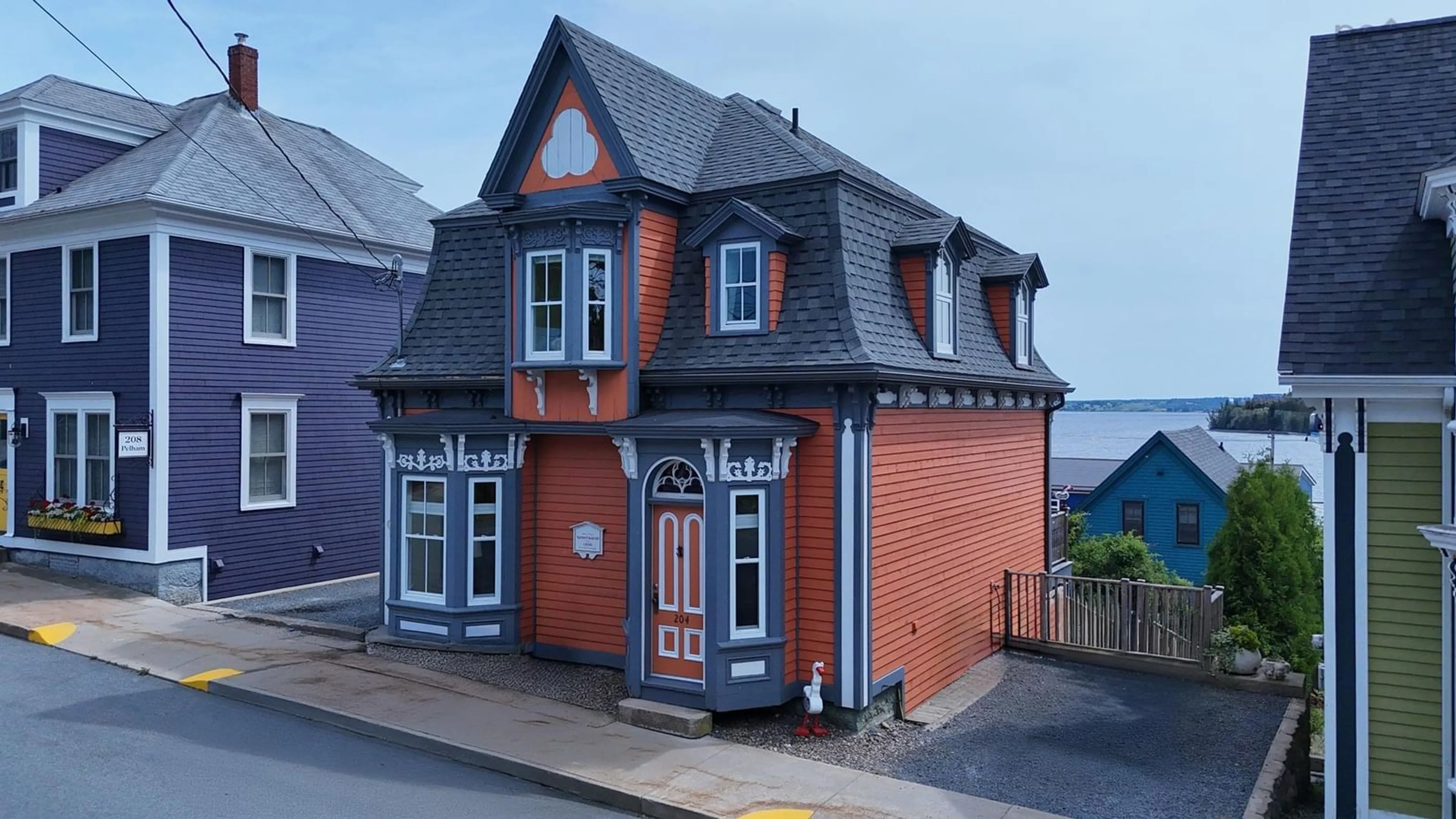 A pic from outside/outdoor area/front of a property/back of a property/a pic from drone, street for Pelham Street Lunenburg #204, Lunenburg Nova Scotia B0J 2C0
