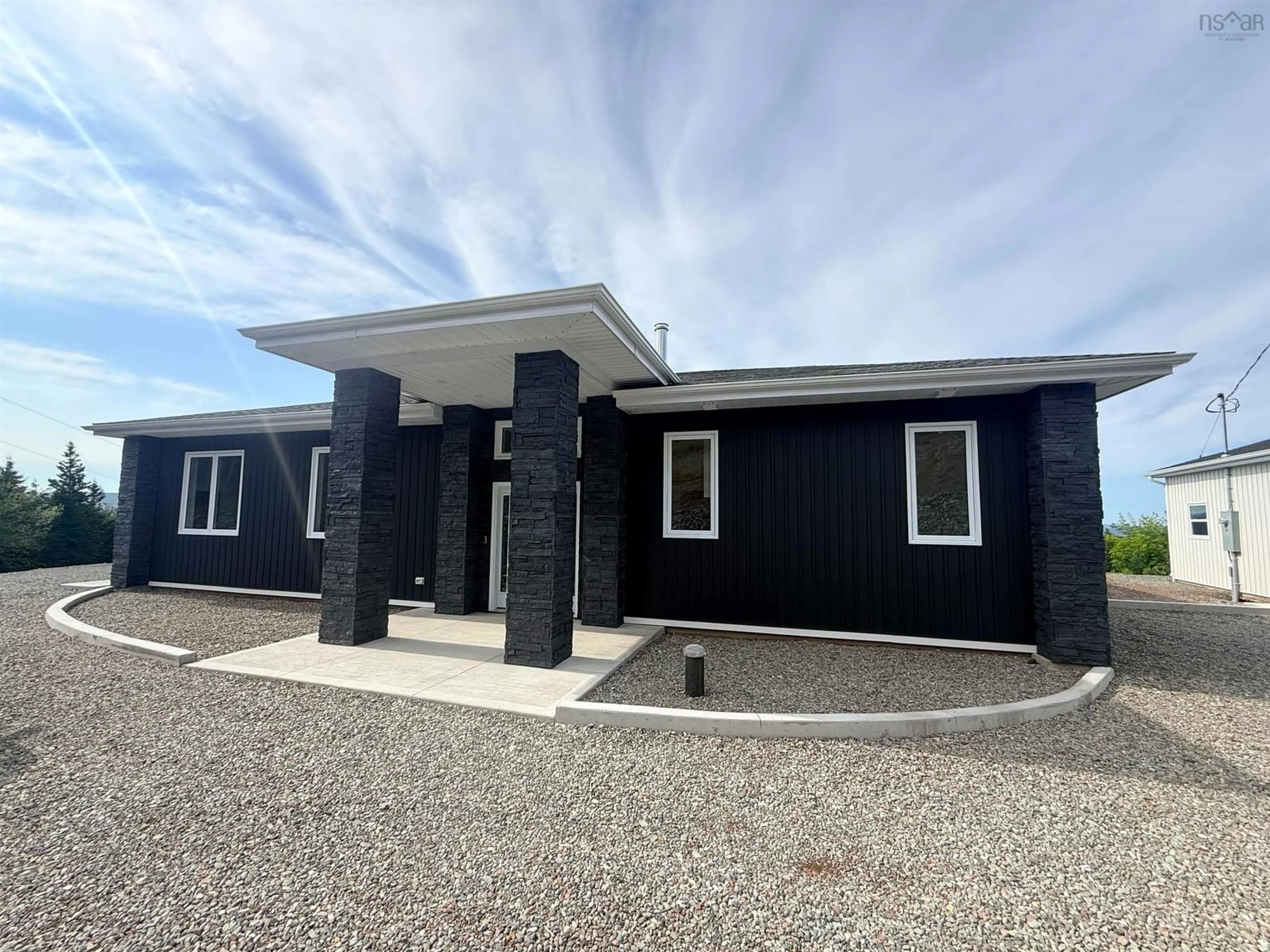 Home with vinyl exterior material, building for 3352 Eskasoni Road, Islandview Nova Scotia B1J 1K3