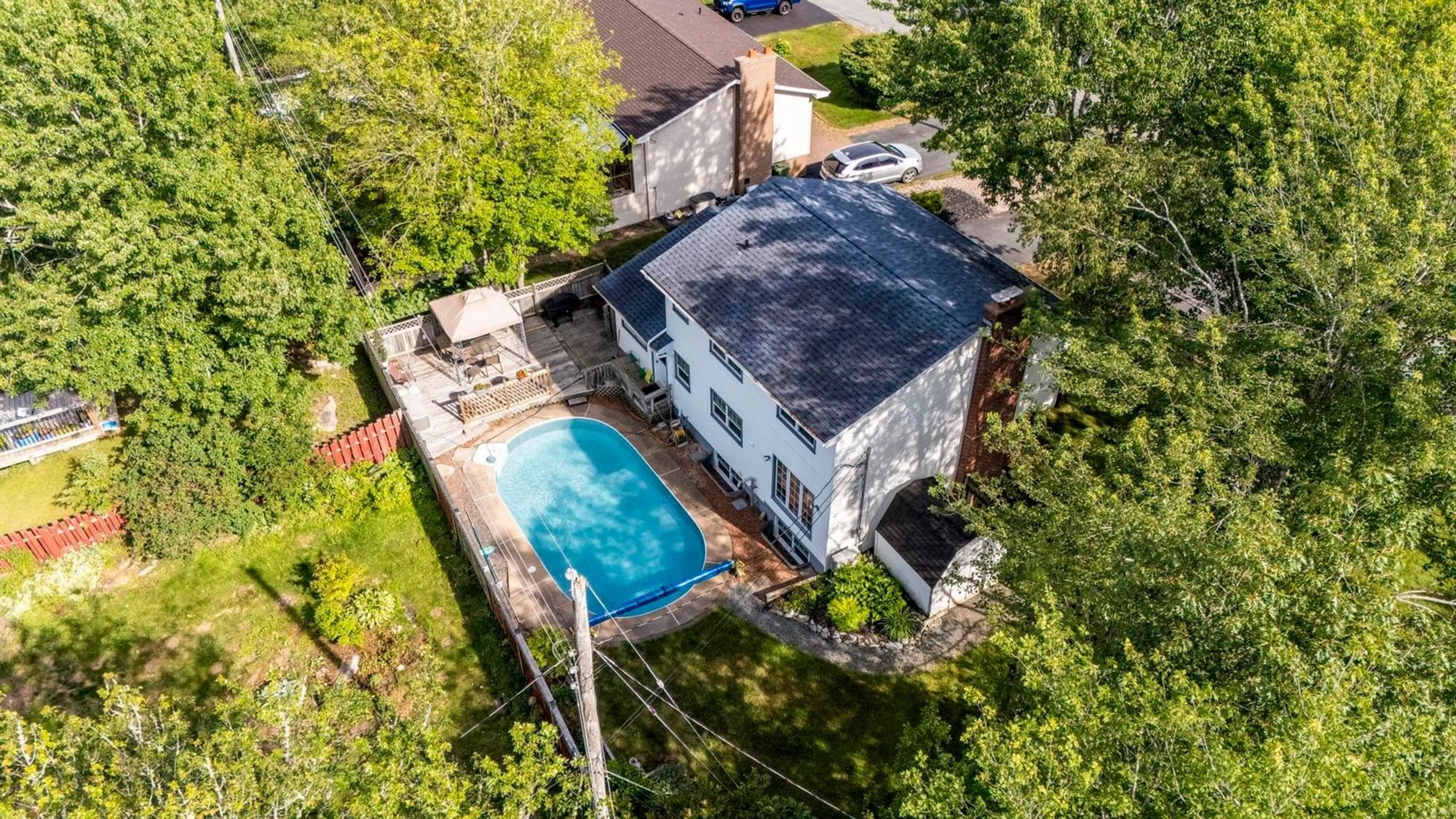 A pic from outside/outdoor area/front of a property/back of a property/a pic from drone, unknown for 23 Kingsmere Crt, Timberlea Nova Scotia B3T 1J4