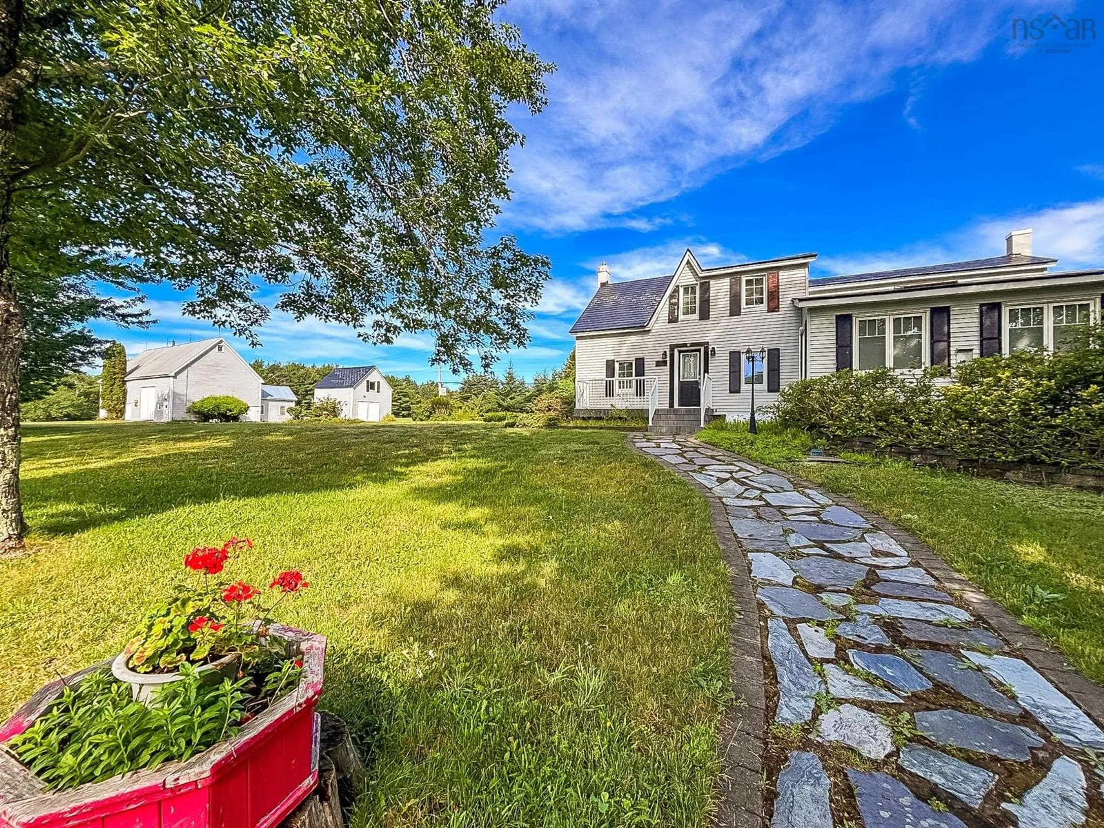 A pic from outside/outdoor area/front of a property/back of a property/a pic from drone, unknown for 259 Feeners Corner Rd, West Northfield Nova Scotia B4V 5E4