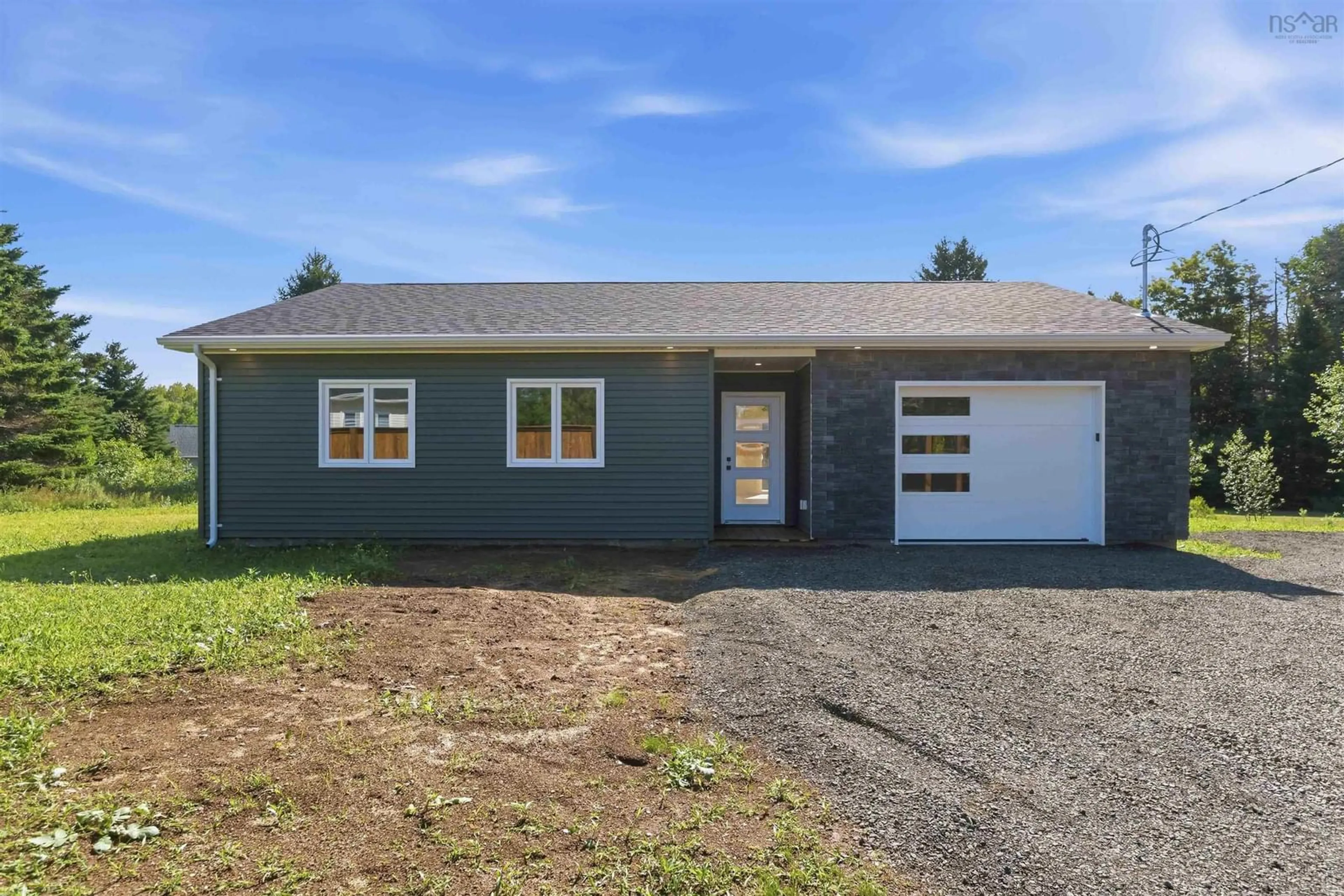 Home with vinyl exterior material, street for 284 Lighthouse Rd, Bay View Nova Scotia B0V 1A0