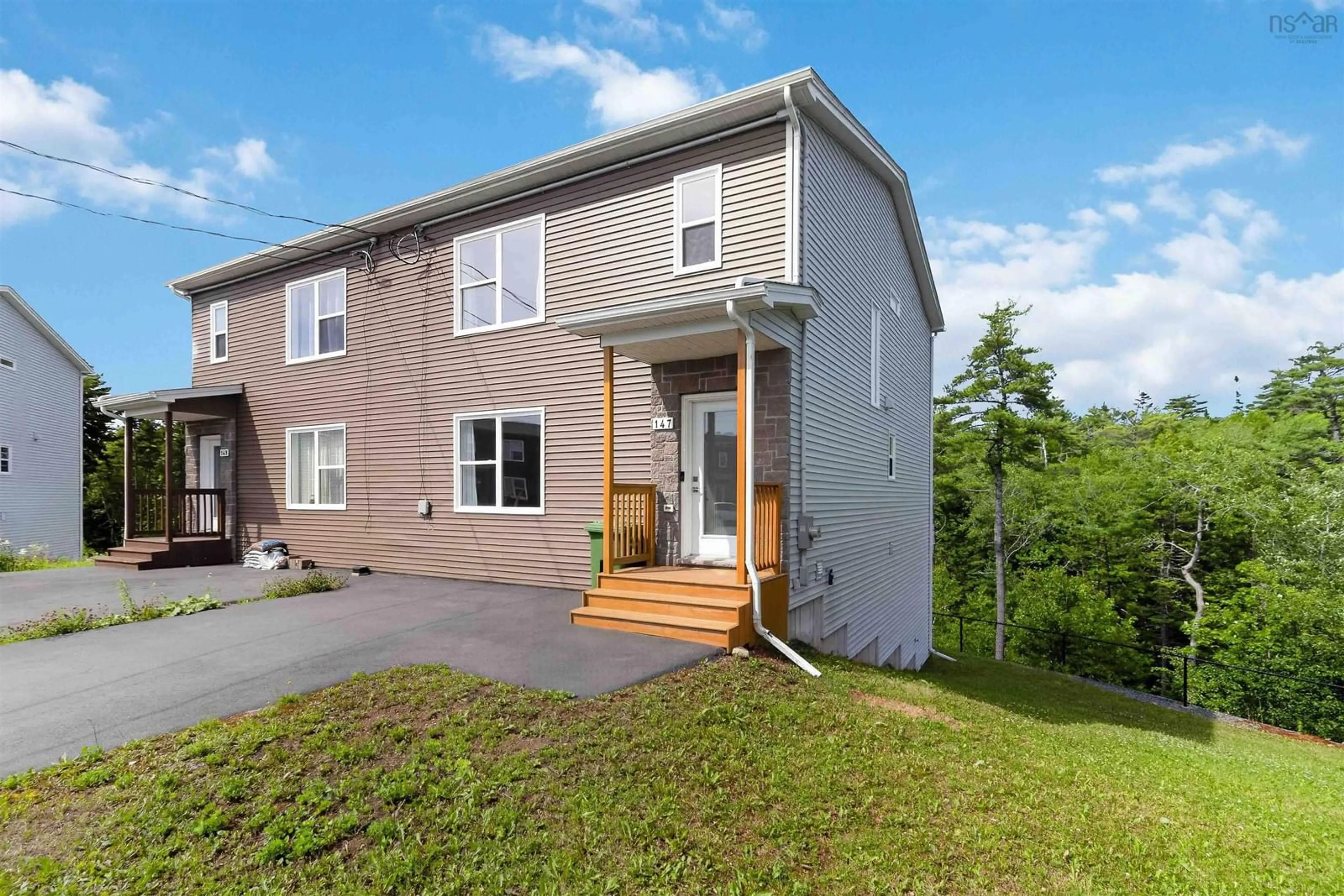 Home with vinyl exterior material, street for 147 Cortland Ridge, Halifax Nova Scotia B3R 0G7