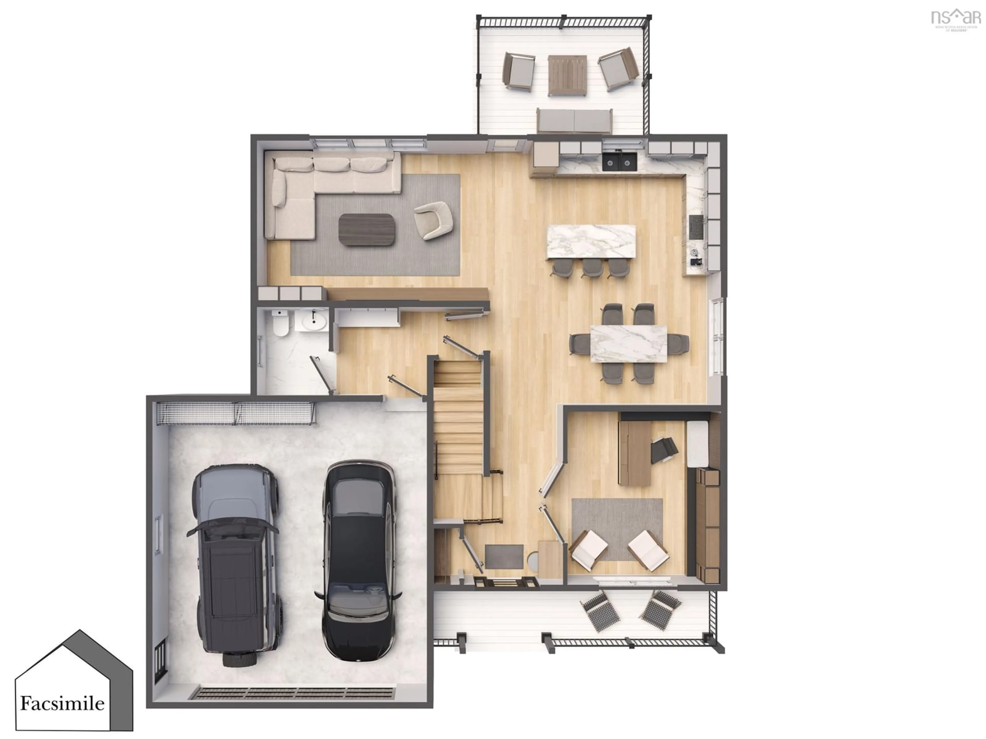 Floor plan for Unit 3 Axehill Crt, Upper Tantallon Nova Scotia B3Z 1M5