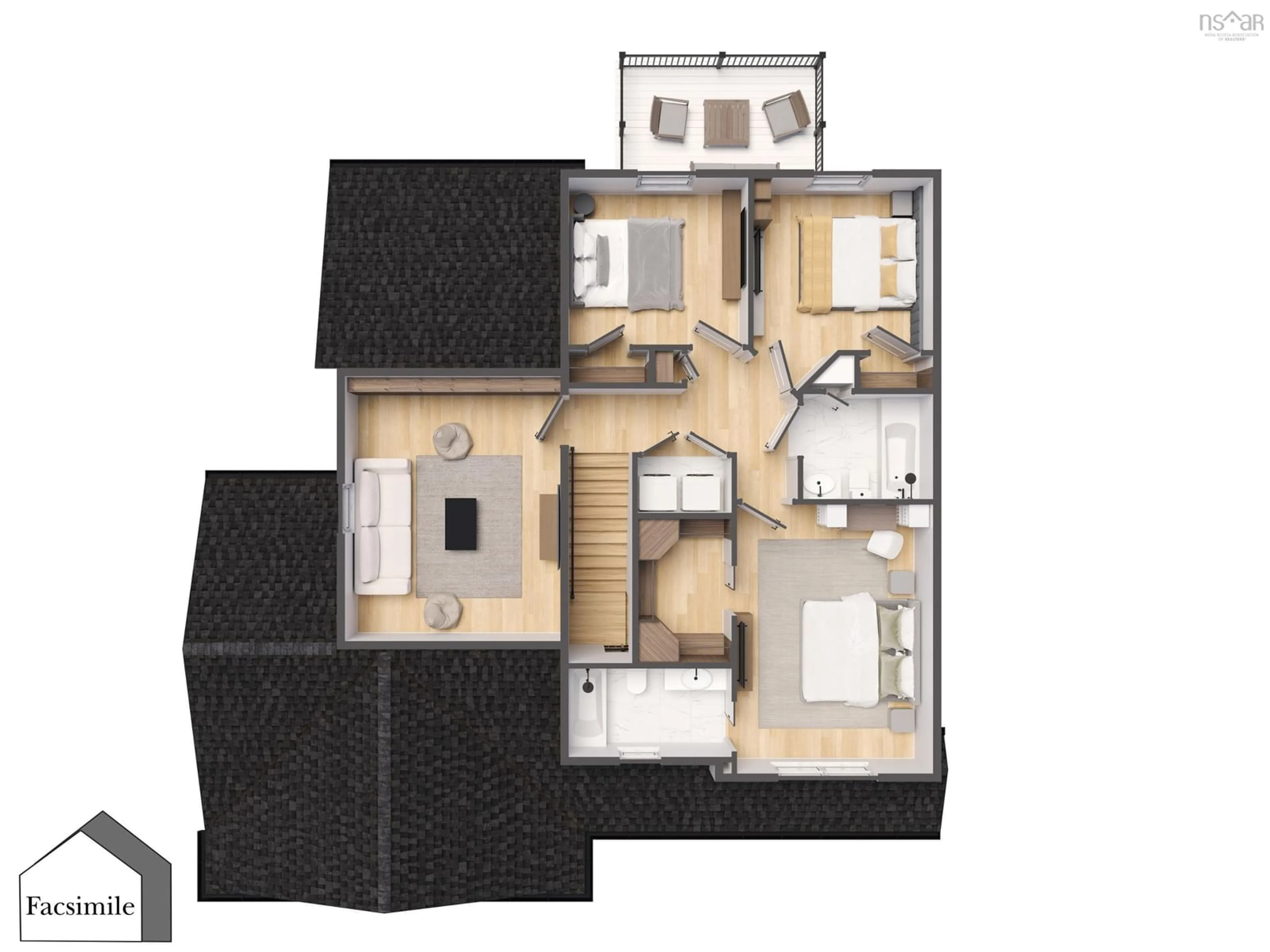 Floor plan for Unit 3 Axehill Crt, Upper Tantallon Nova Scotia B3Z 1M5
