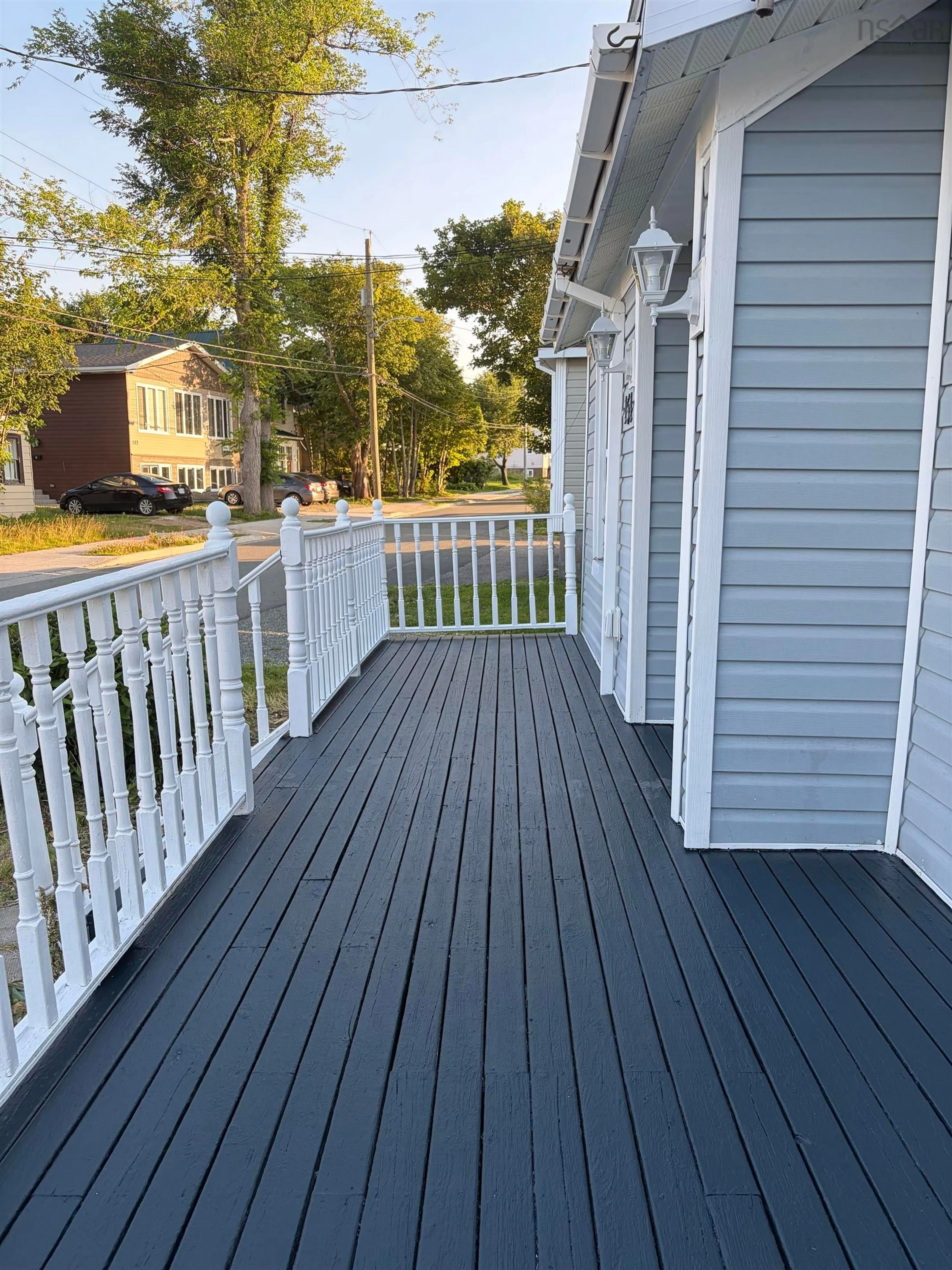 Home with vinyl exterior material, street for 154 Cottage St, Glace Bay Nova Scotia B1A 3T6