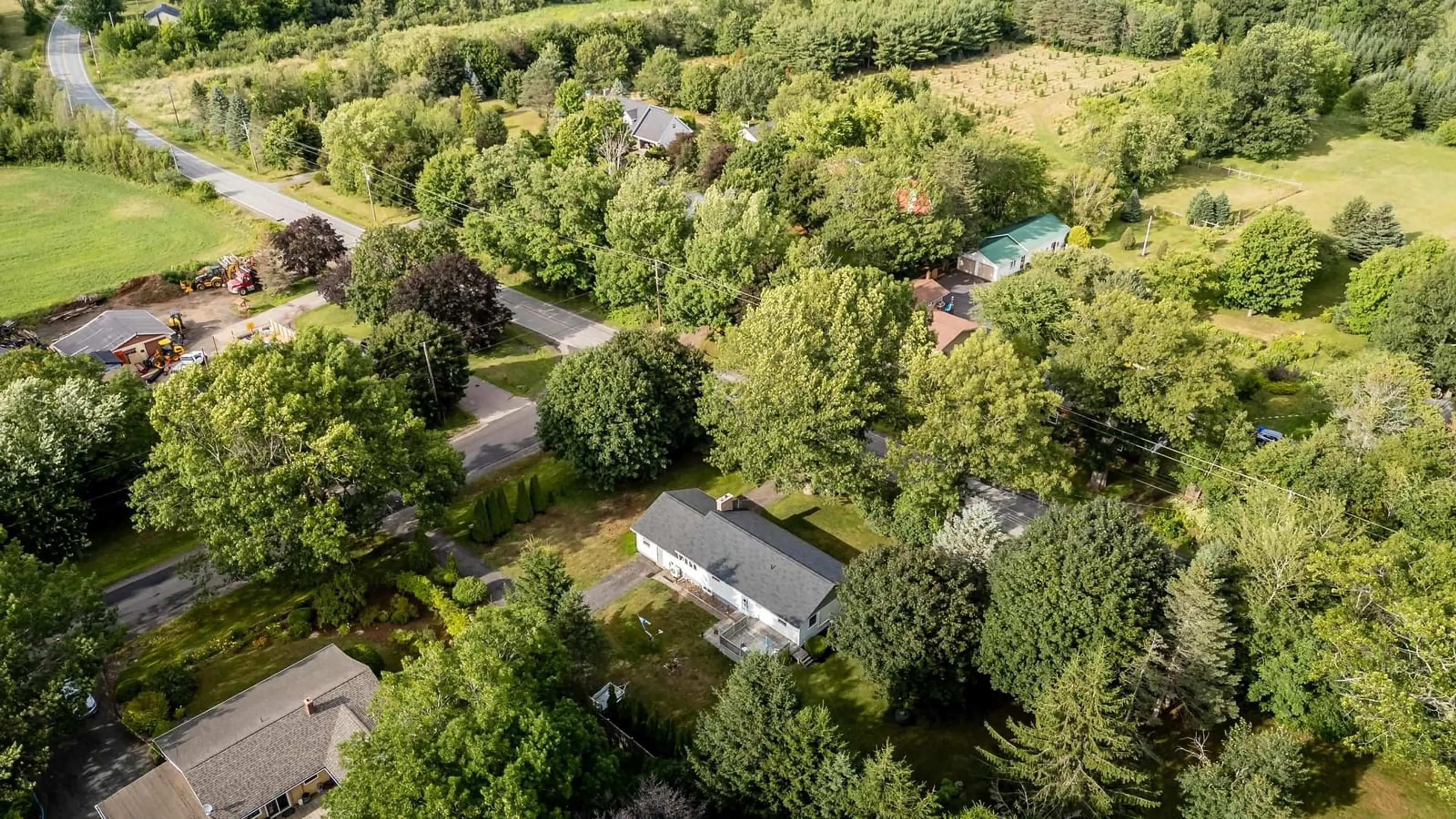 A pic from outside/outdoor area/front of a property/back of a property/a pic from drone, street for 847 Highway 341, Upper Dyke Nova Scotia B0P 1J0