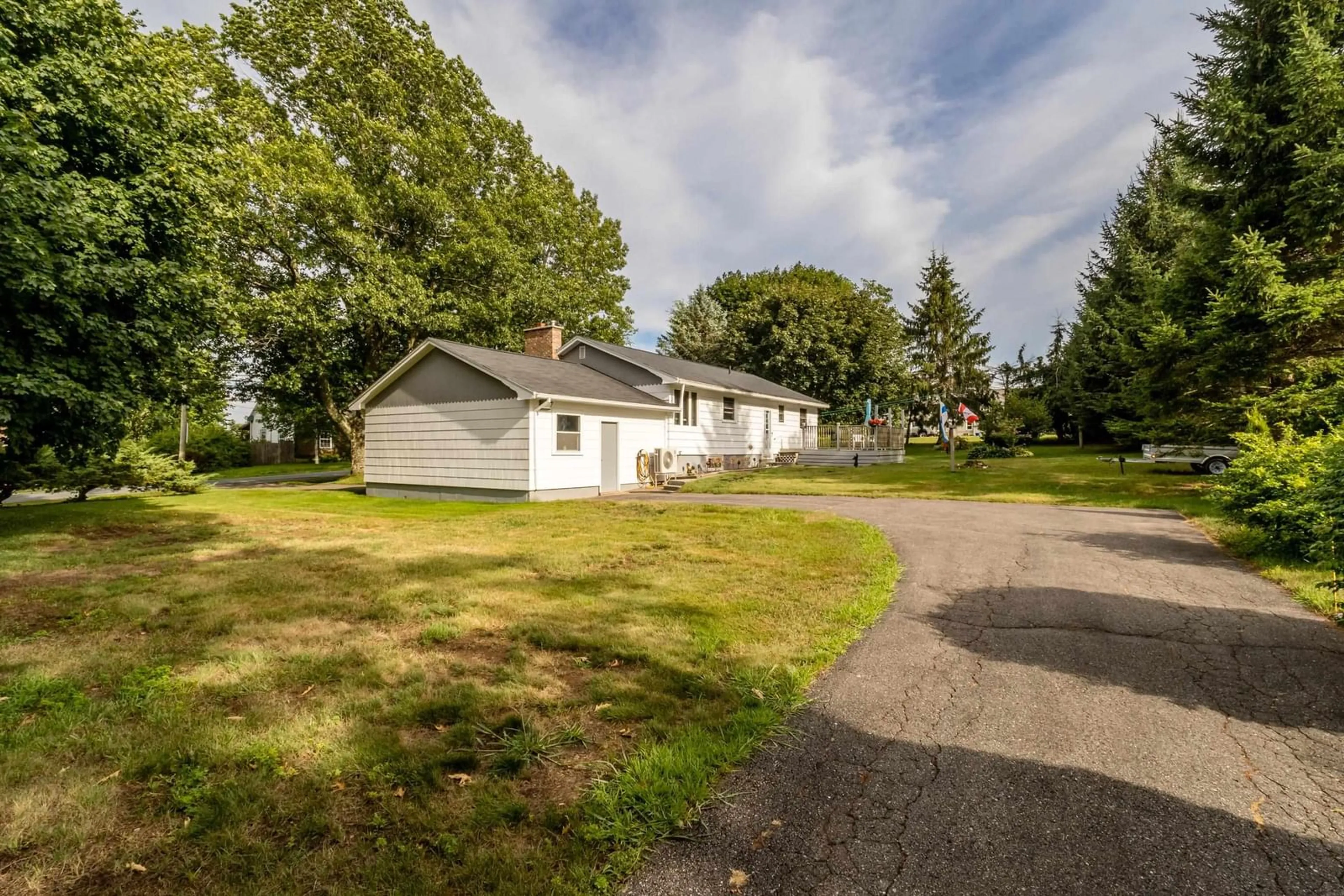 A pic from outside/outdoor area/front of a property/back of a property/a pic from drone, street for 847 Highway 341, Upper Dyke Nova Scotia B0P 1J0