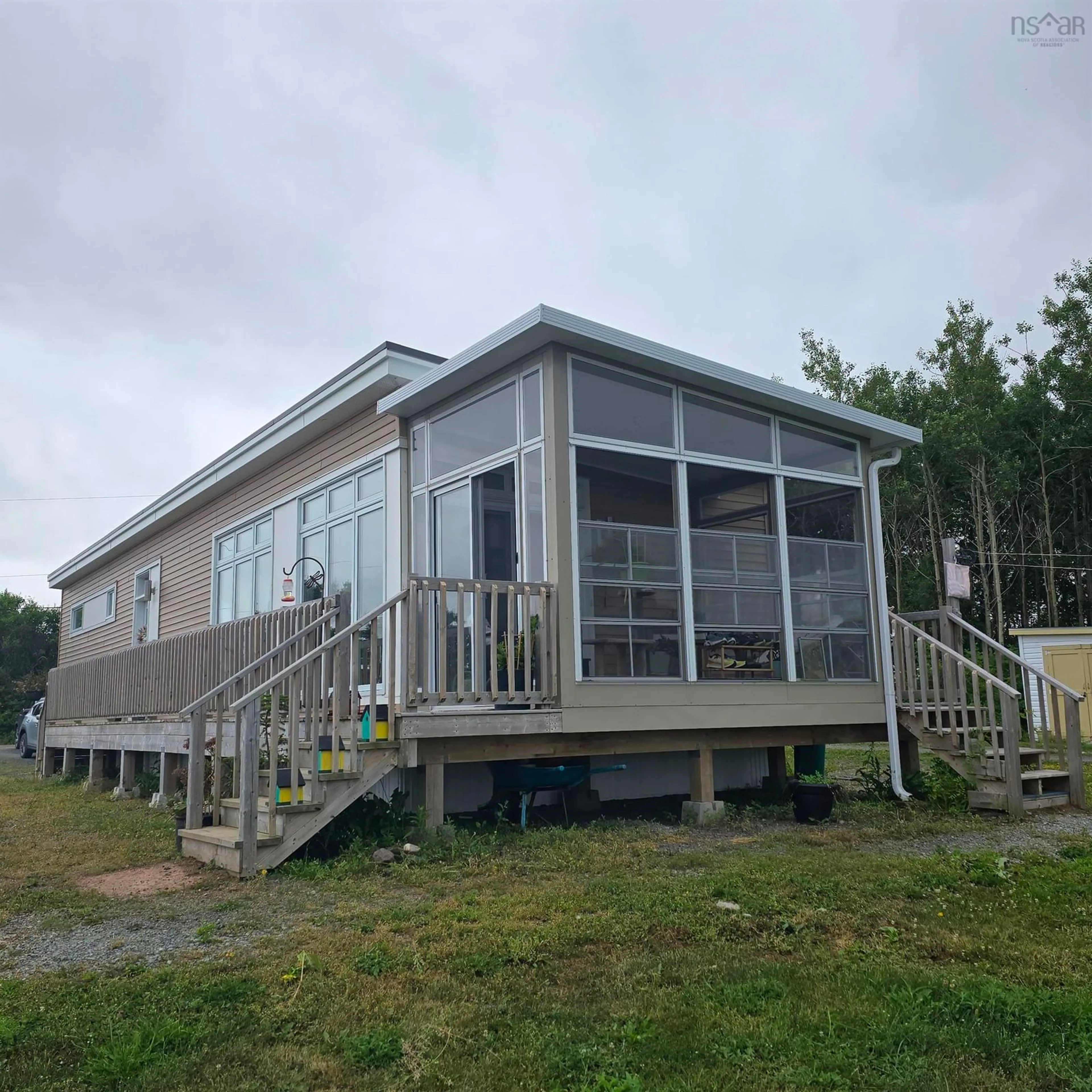 Home with vinyl exterior material, water/lake/river/ocean view for 401 Myette Road, Tracadie Nova Scotia B0H 1A0