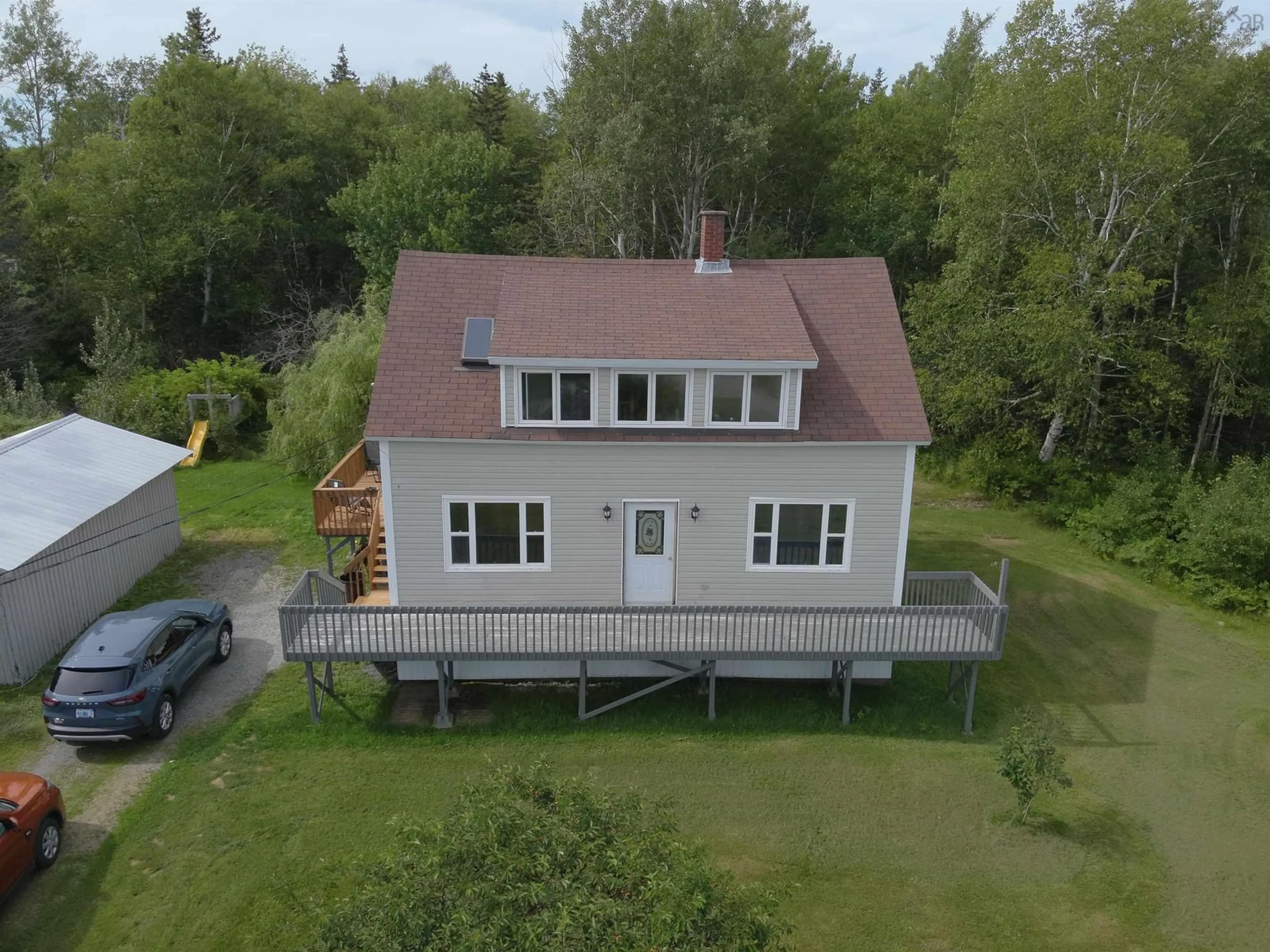 A pic from outside/outdoor area/front of a property/back of a property/a pic from drone, building for 19 Oram Dr, Florence Nova Scotia B1Y 1M8