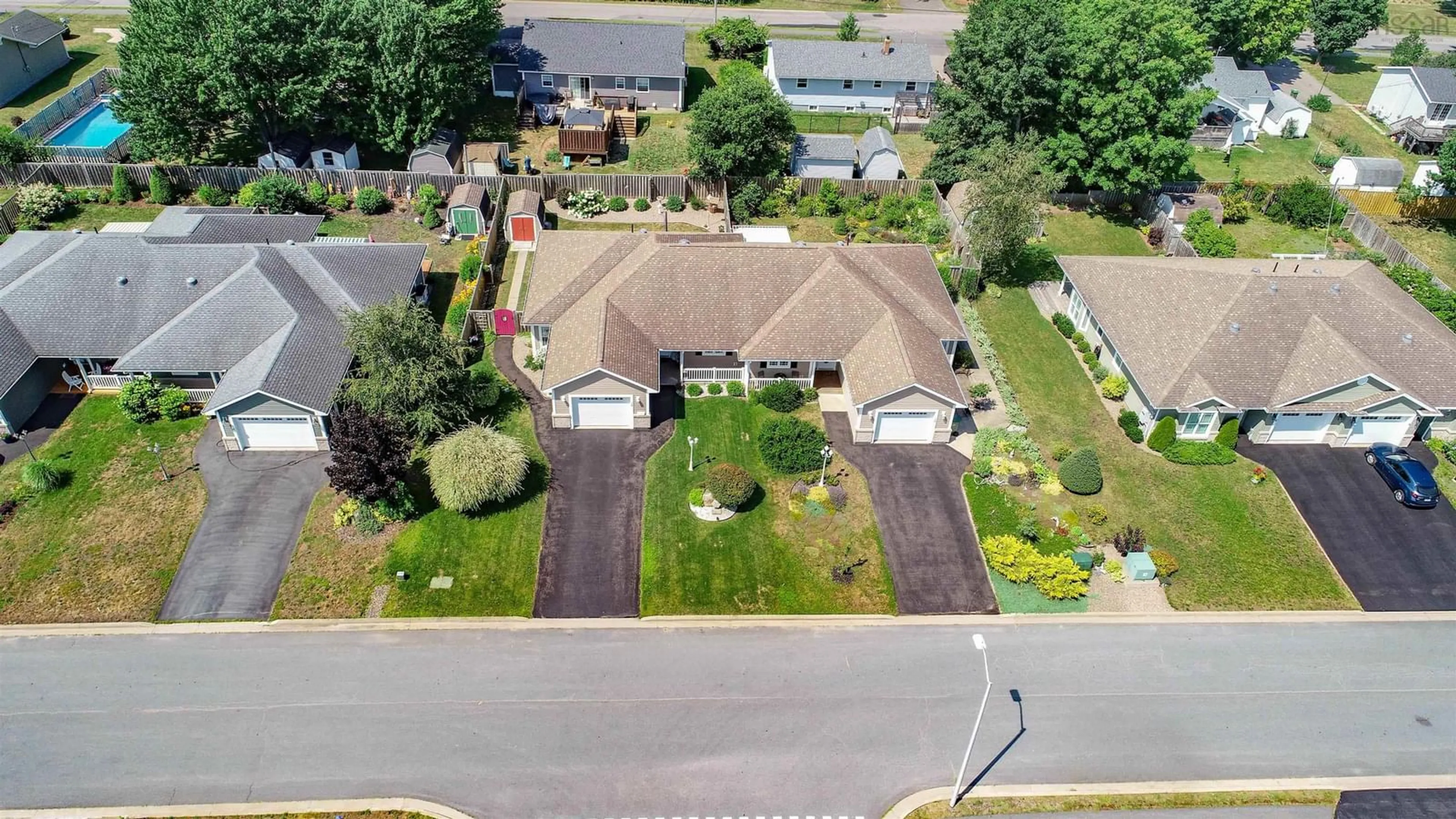 A pic from outside/outdoor area/front of a property/back of a property/a pic from drone, street for 12 Beckwith                Berwick, Ns, Berwick Nova Scotia B0P 1E0