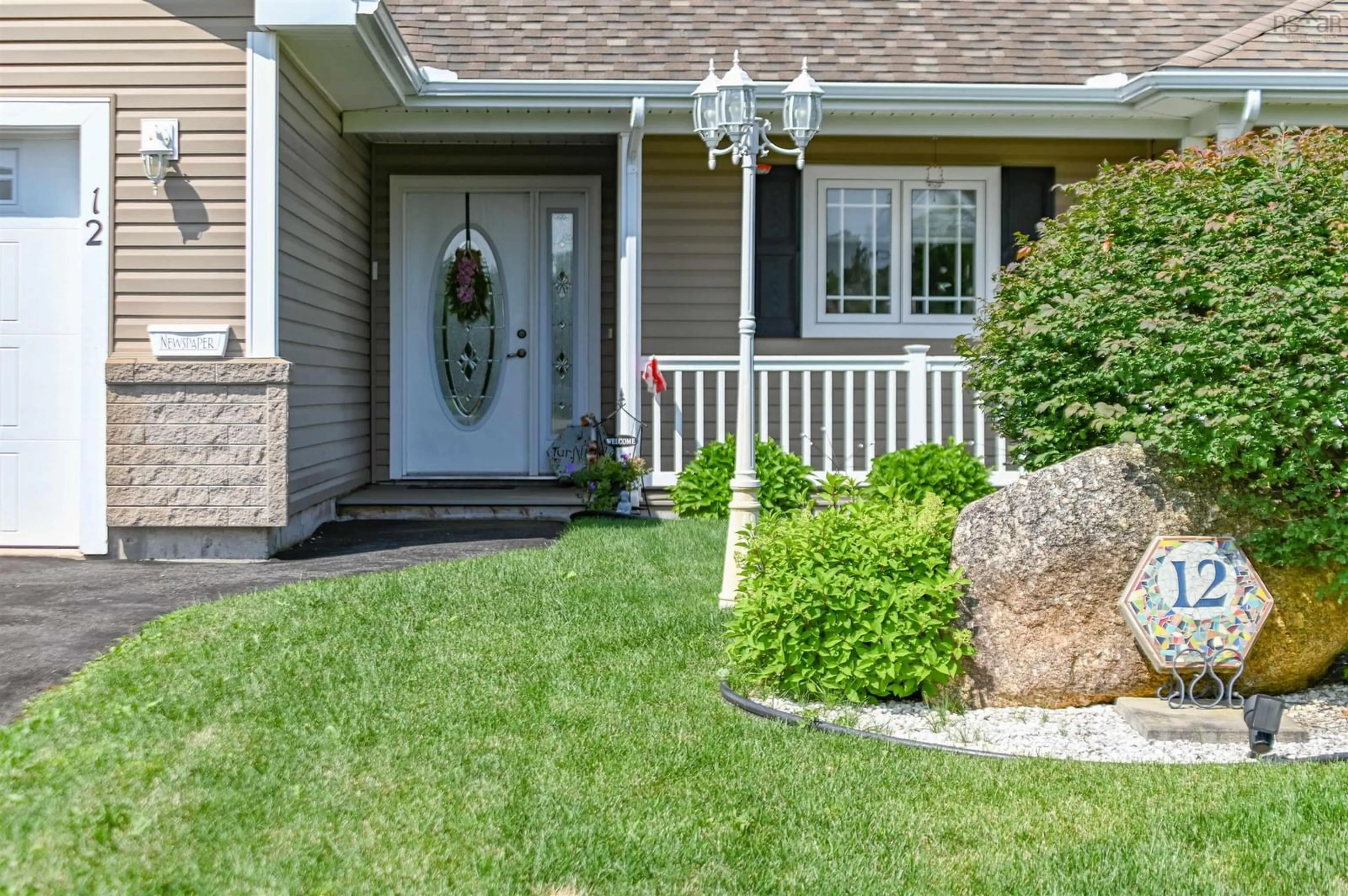 Home with vinyl exterior material, street for 12 Beckwith                Berwick, Ns, Berwick Nova Scotia B0P 1E0