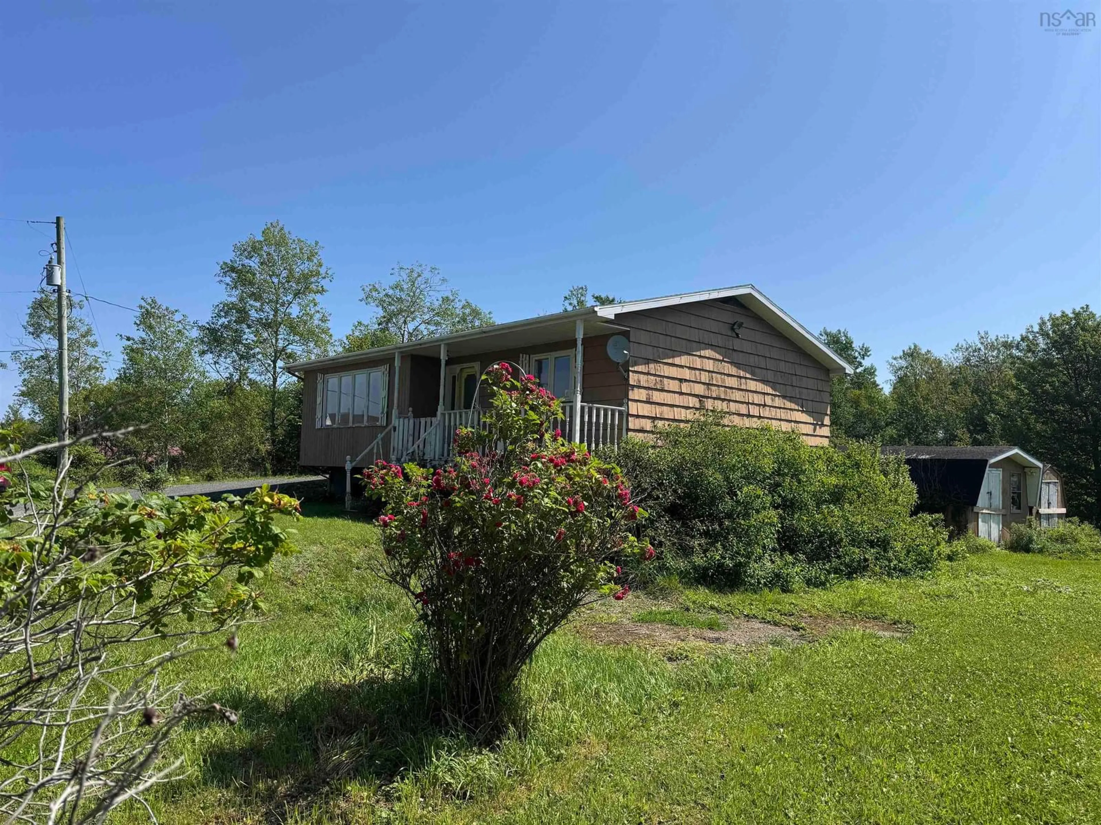 A pic from outside/outdoor area/front of a property/back of a property/a pic from drone, unknown for 776 Alder Point Rd, Alder Point Nova Scotia B1Y 1A9