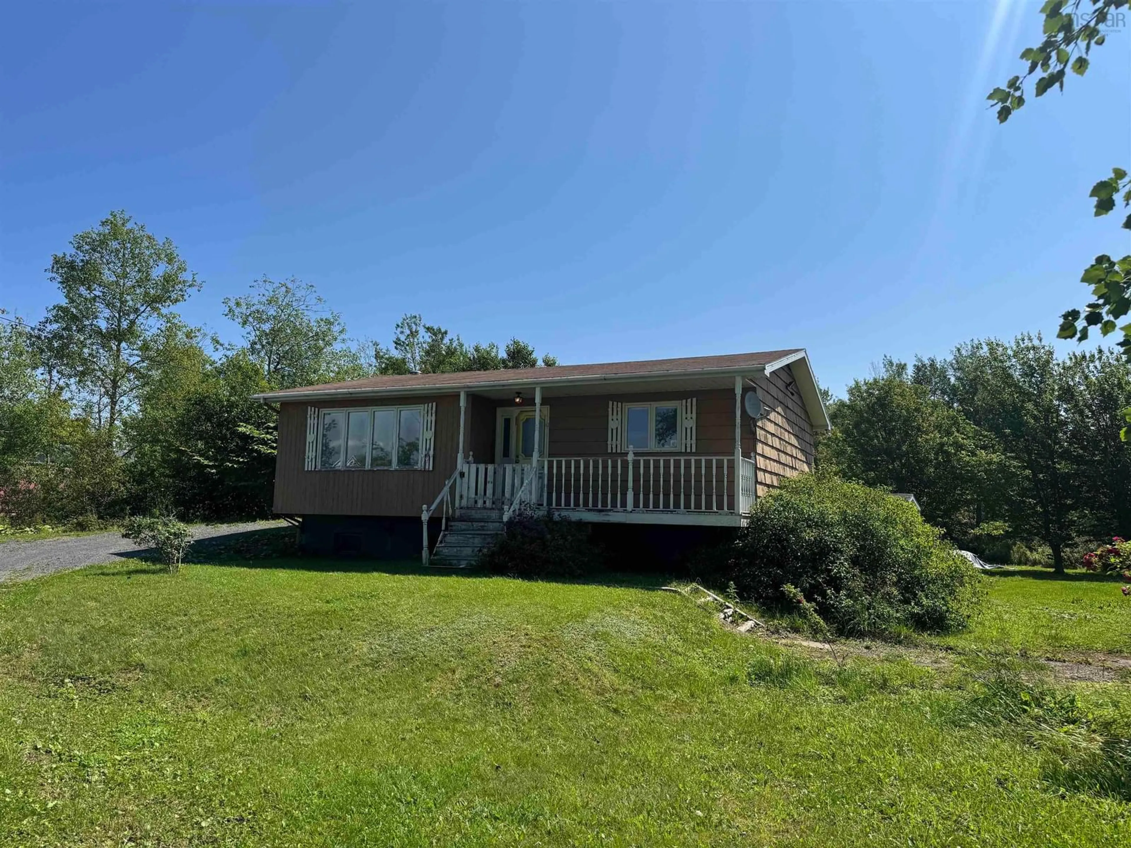 A pic from outside/outdoor area/front of a property/back of a property/a pic from drone, water/lake/river/ocean view for 776 Alder Point Rd, Alder Point Nova Scotia B1Y 1A9