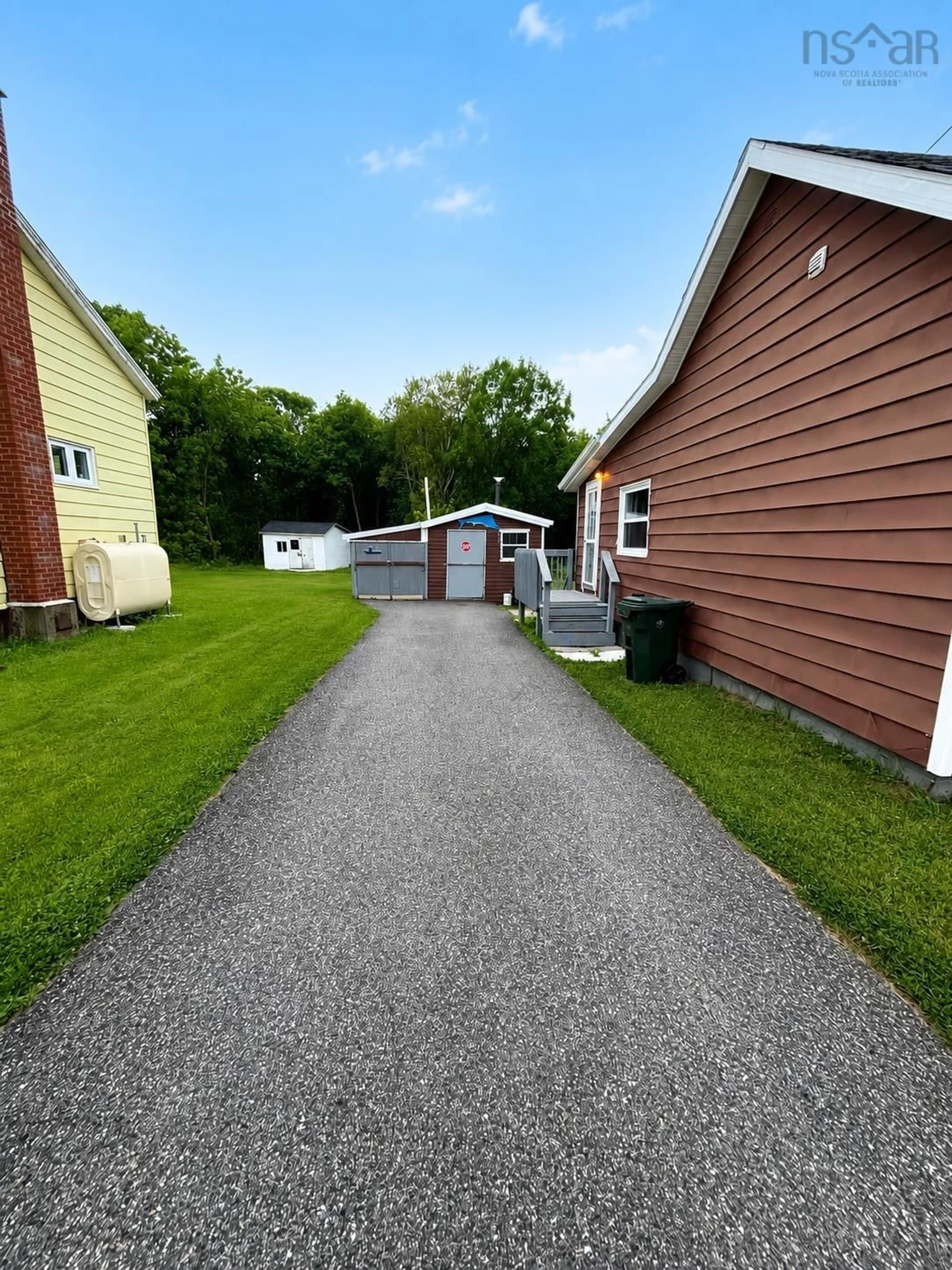 A pic from outside/outdoor area/front of a property/back of a property/a pic from drone, street for 134 Stanley St, North Sydney Nova Scotia B2A 1W3