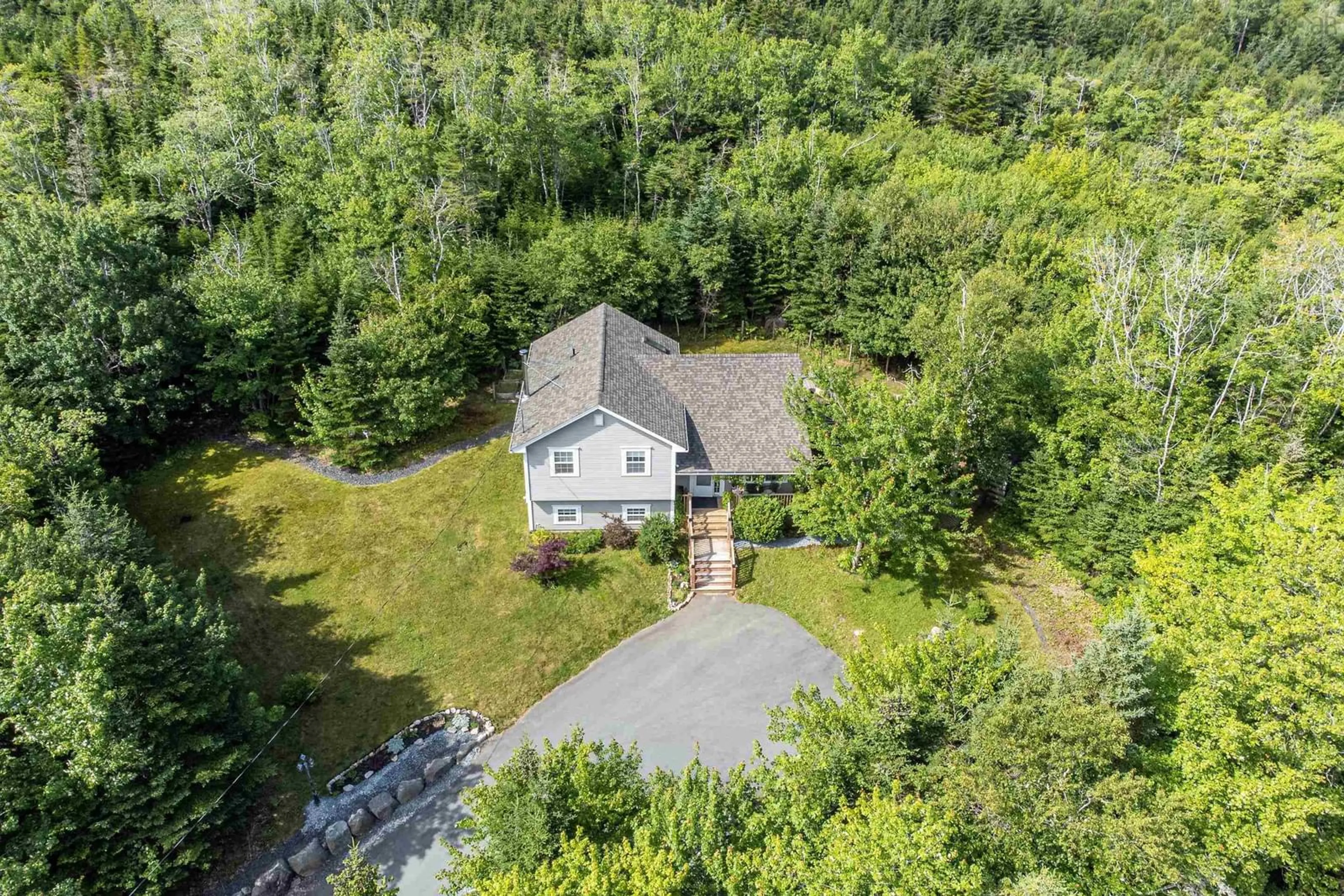 A pic from outside/outdoor area/front of a property/back of a property/a pic from drone, unknown for 4674 Prospect Rd, Bayside Nova Scotia B3Z 1L8