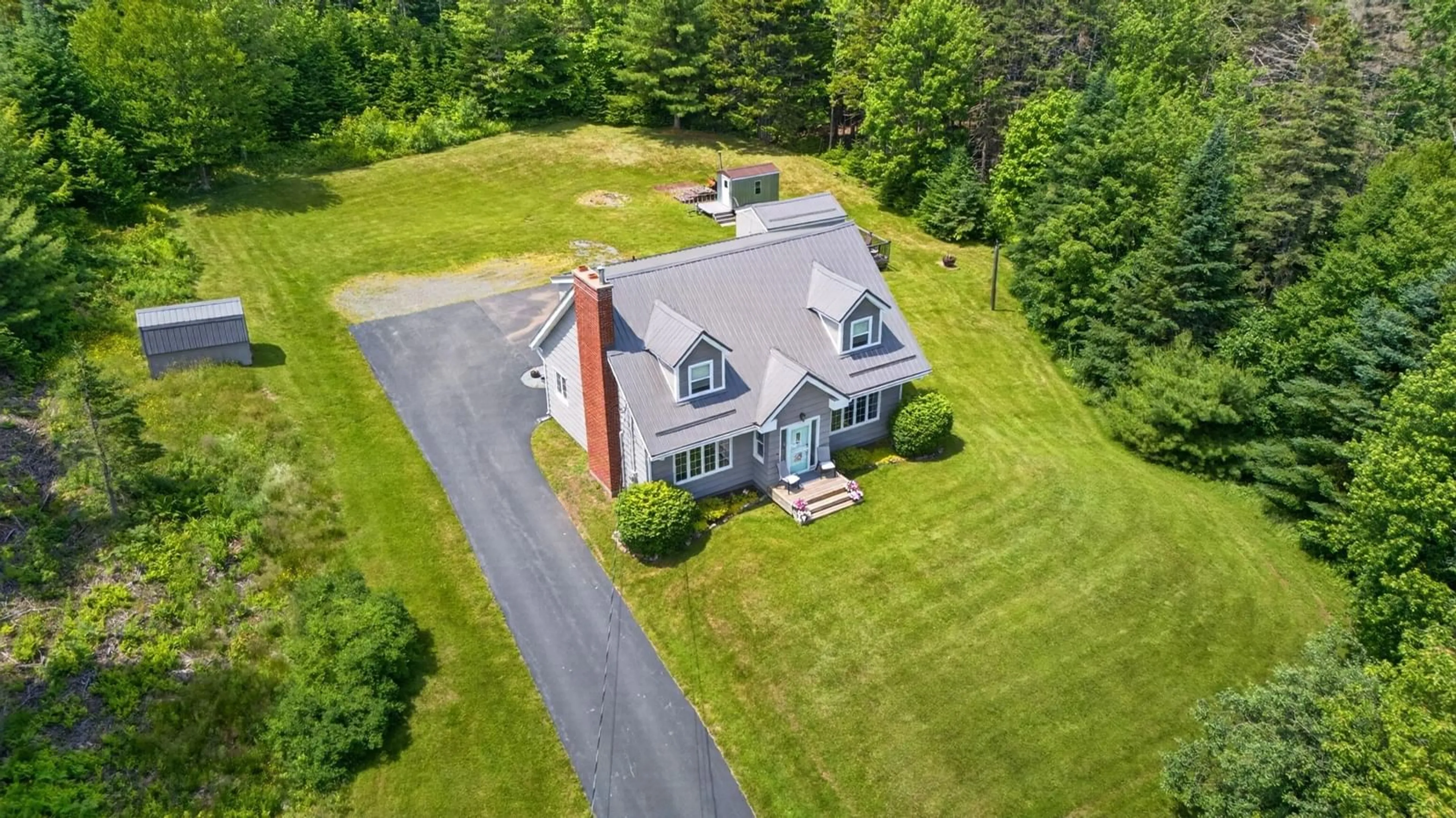 A pic from outside/outdoor area/front of a property/back of a property/a pic from drone, unknown for 60 Lower Harmony Rd, Harmony Nova Scotia B6L 3V6