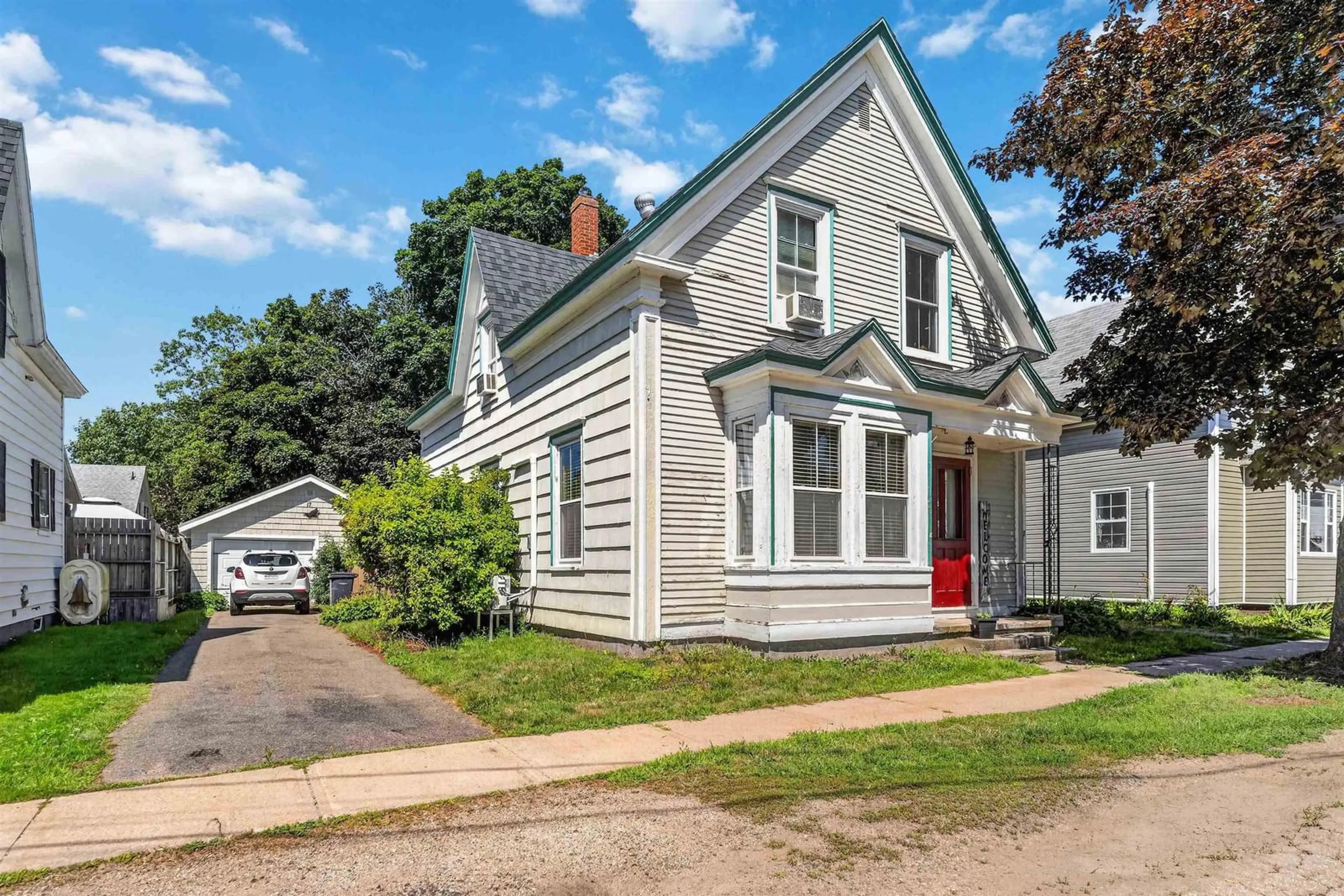 Home with vinyl exterior material, street for 17 Washington St, Bridgetown Nova Scotia B0S 1C0