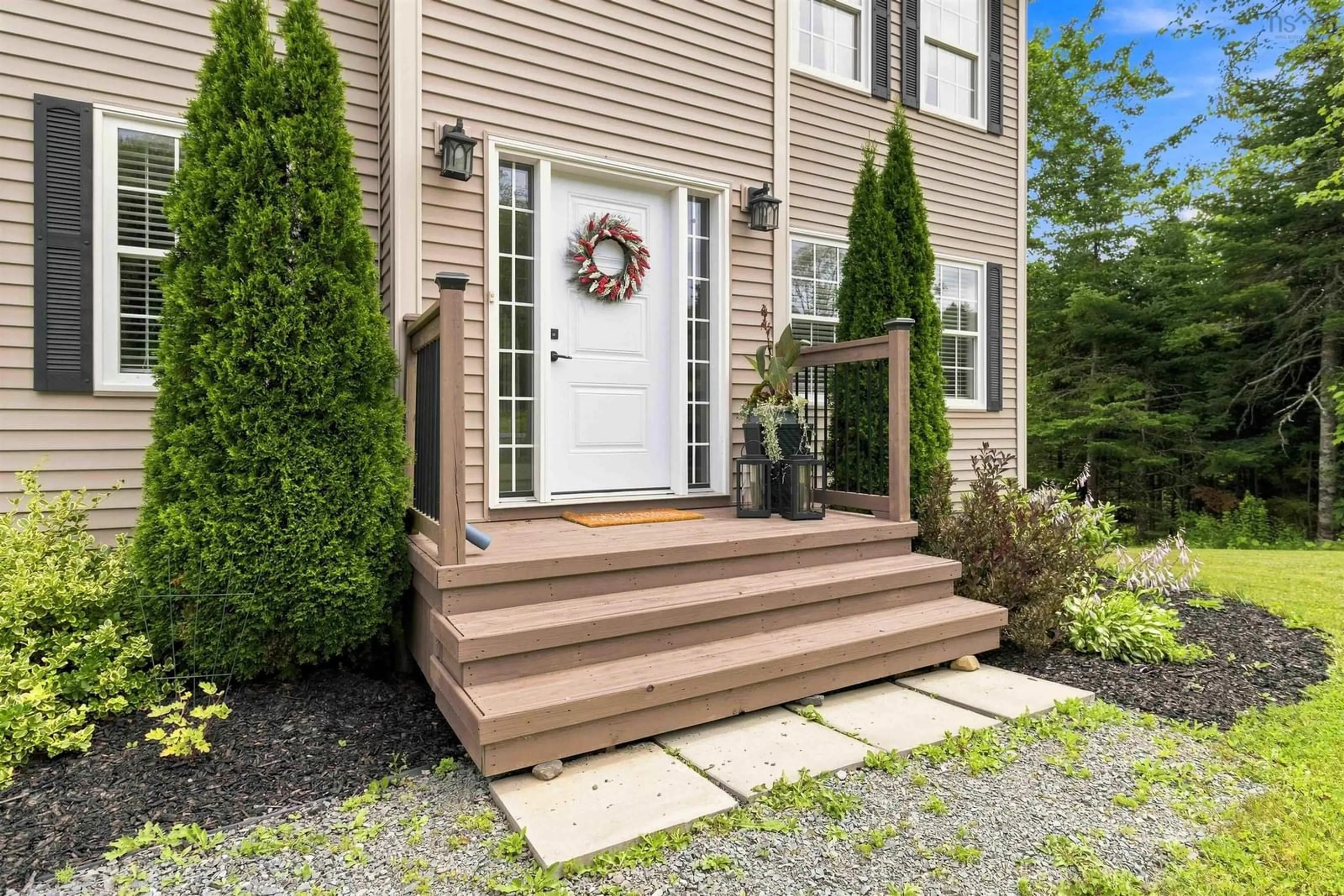 Home with vinyl exterior material, street for 126 Galloway Dr, Beaver Bank Nova Scotia B4G 1B7