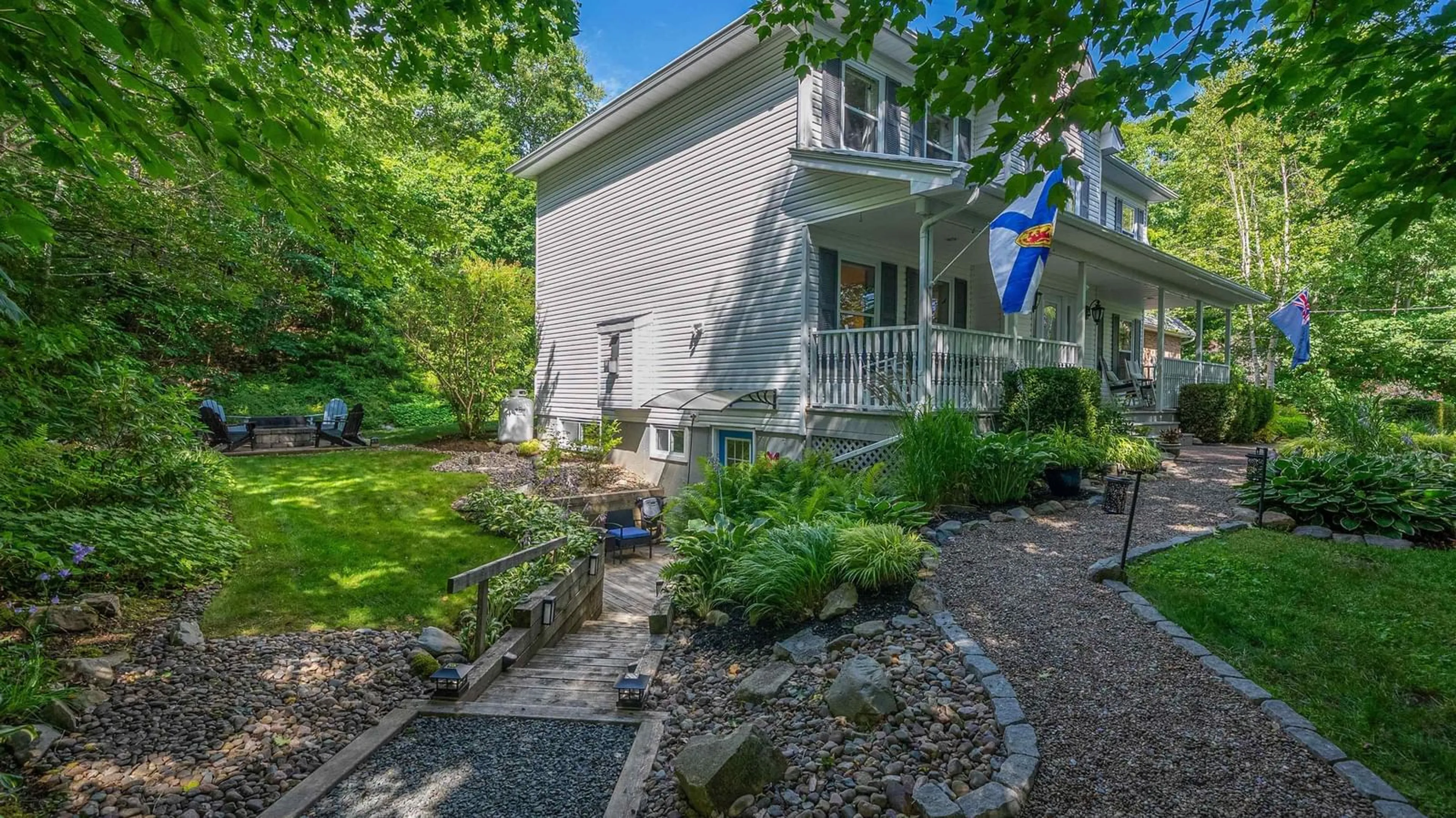 A pic from outside/outdoor area/front of a property/back of a property/a pic from drone, street for 45 Canterbury Lane, Fall River Nova Scotia B2T 1A4