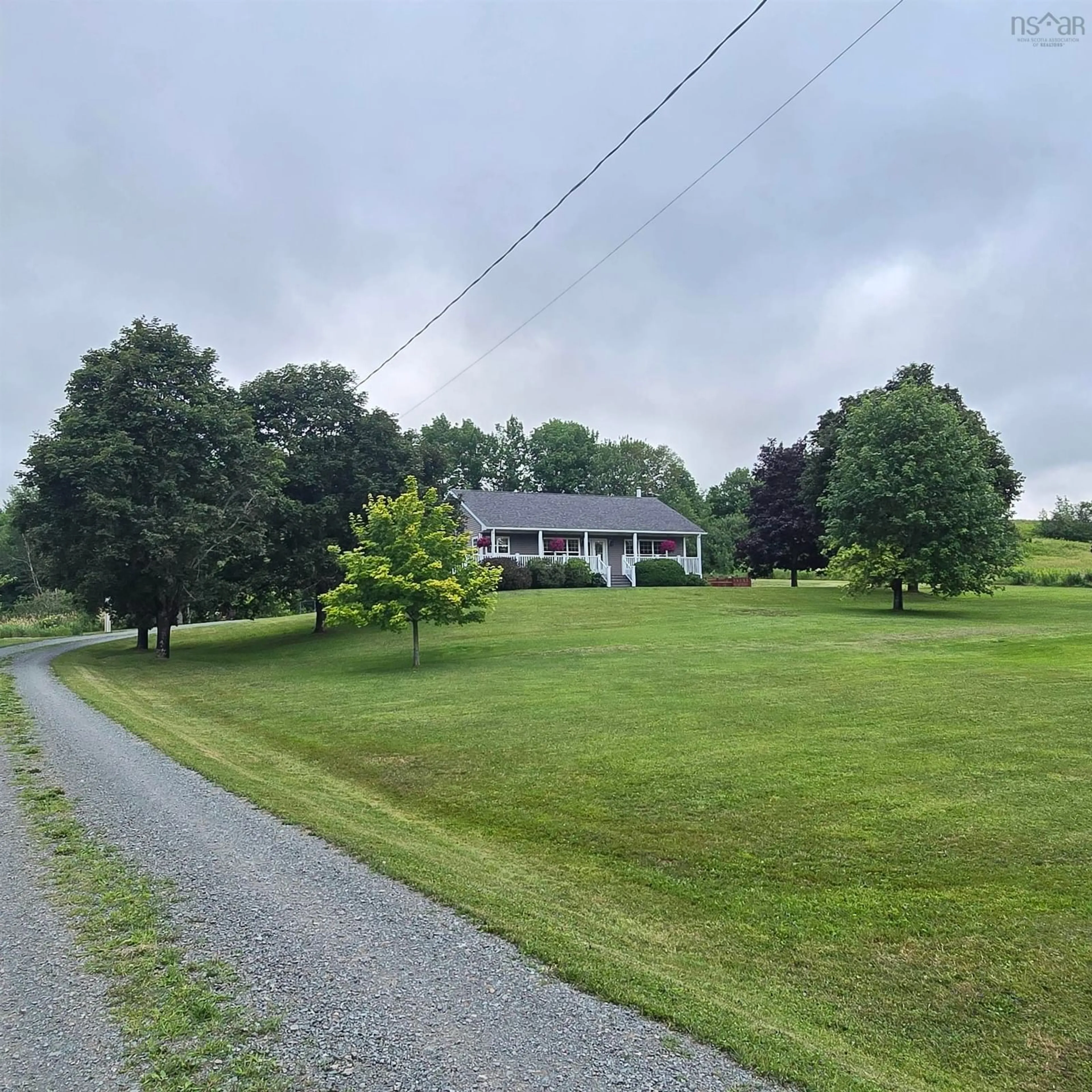 A pic from outside/outdoor area/front of a property/back of a property/a pic from drone, water/lake/river/ocean view for 263 Old Pinevale Road, Pinevale Nova Scotia B2G 2L3