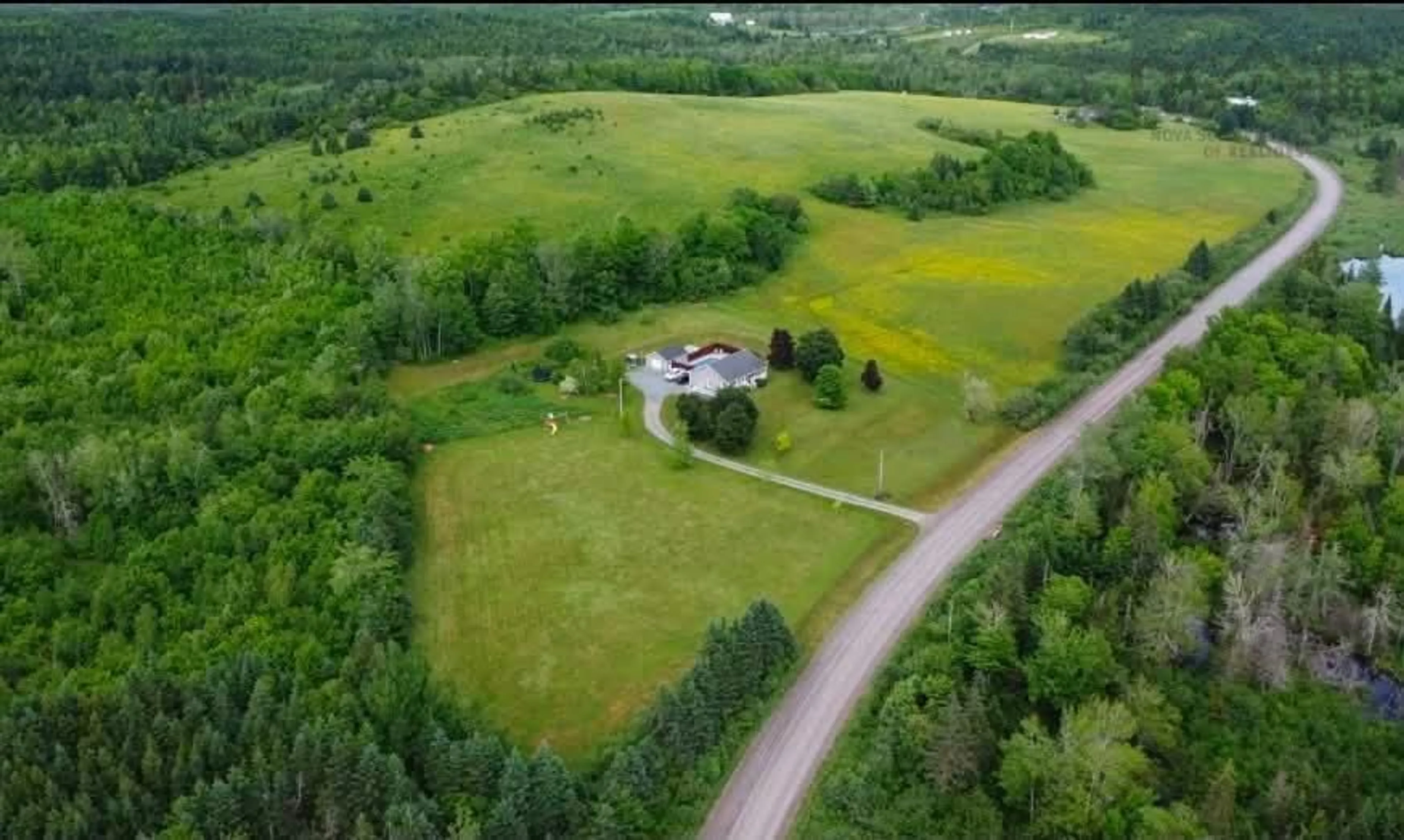 A pic from outside/outdoor area/front of a property/back of a property/a pic from drone, unknown for 263 Old Pinevale Road, Pinevale Nova Scotia B2G 2L3