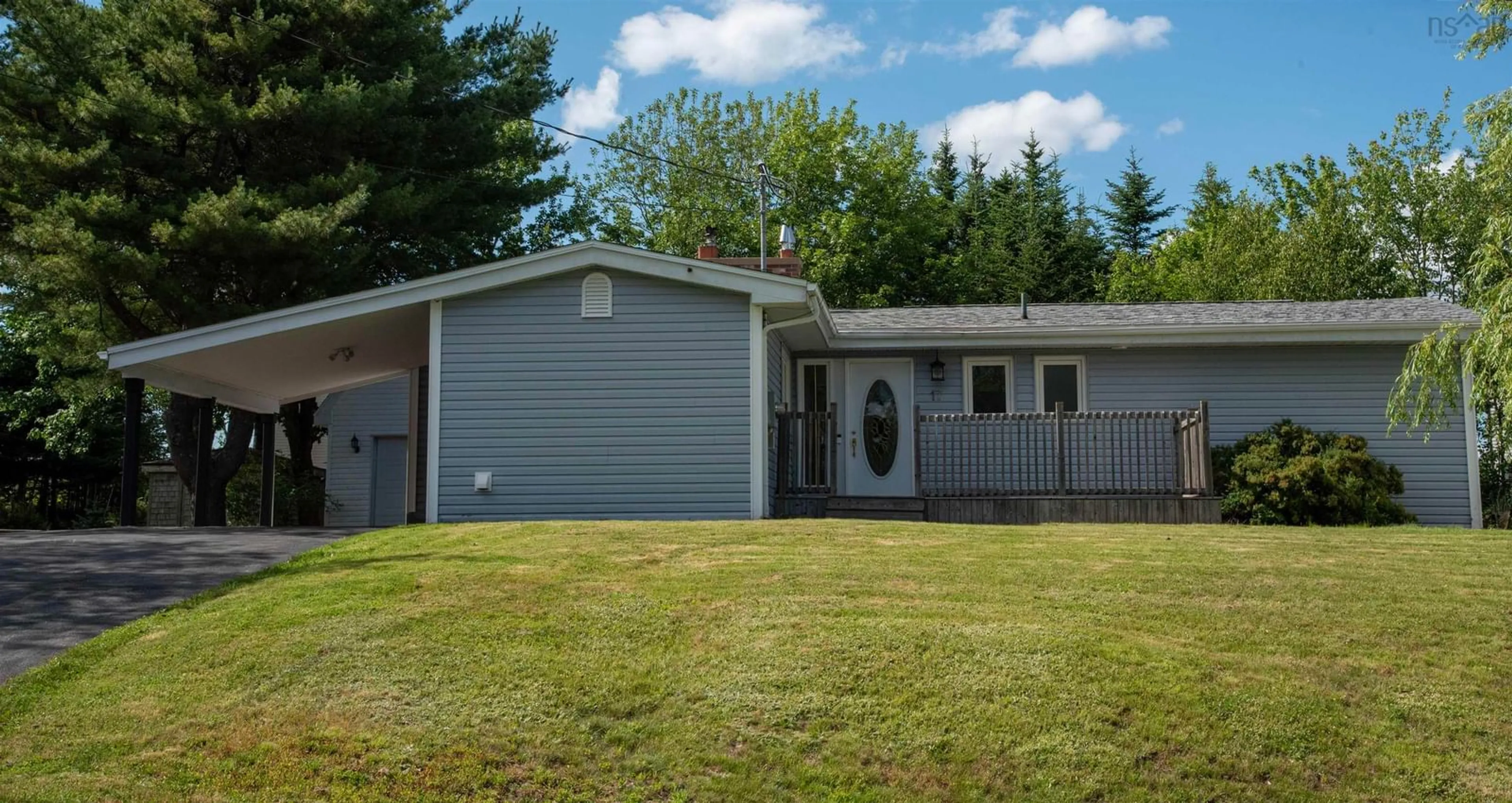 Home with vinyl exterior material, street for 17 Maple Dr, Timberlea Nova Scotia B3T 1C2
